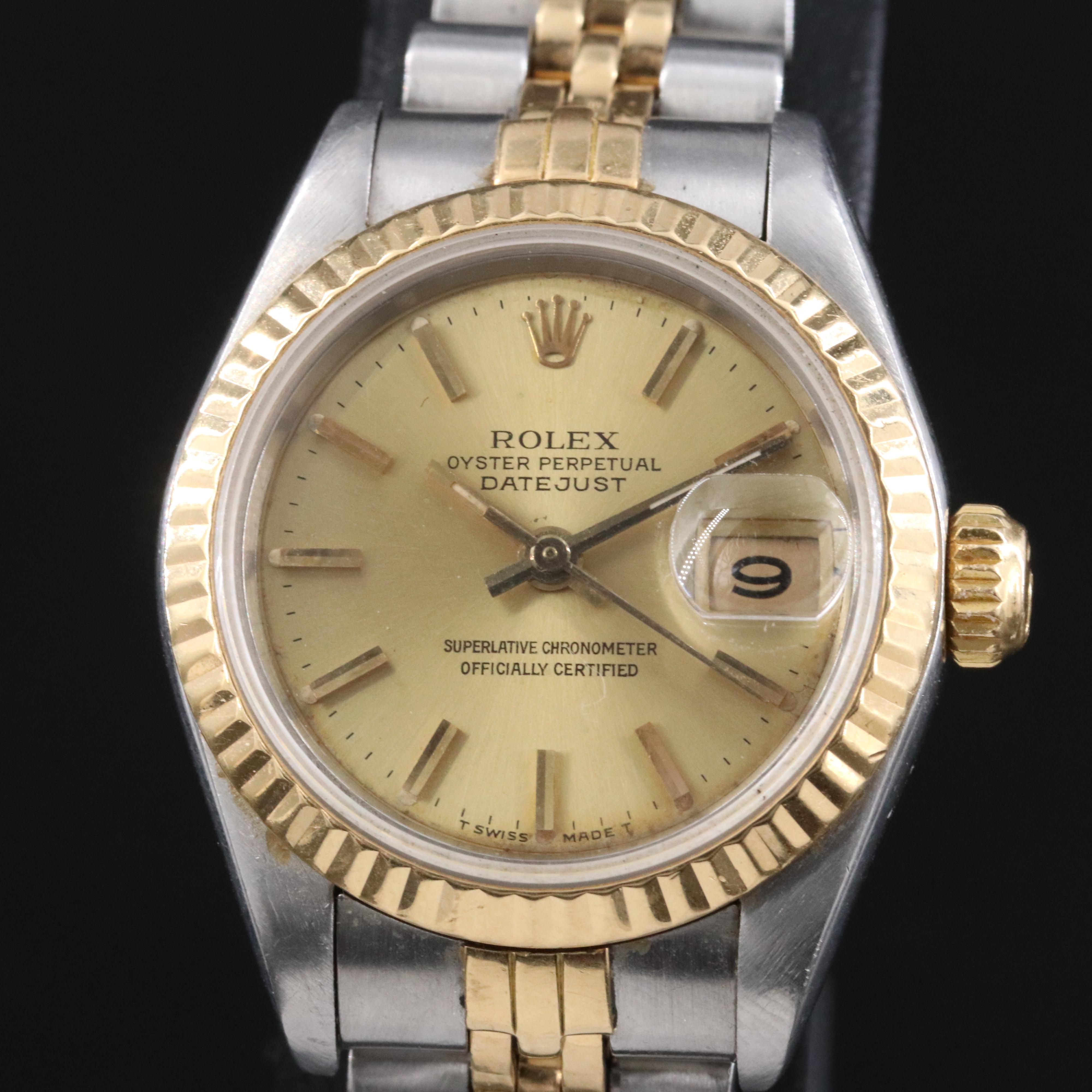 1986 Rolex Oyster Perpetual Datejust Watch
