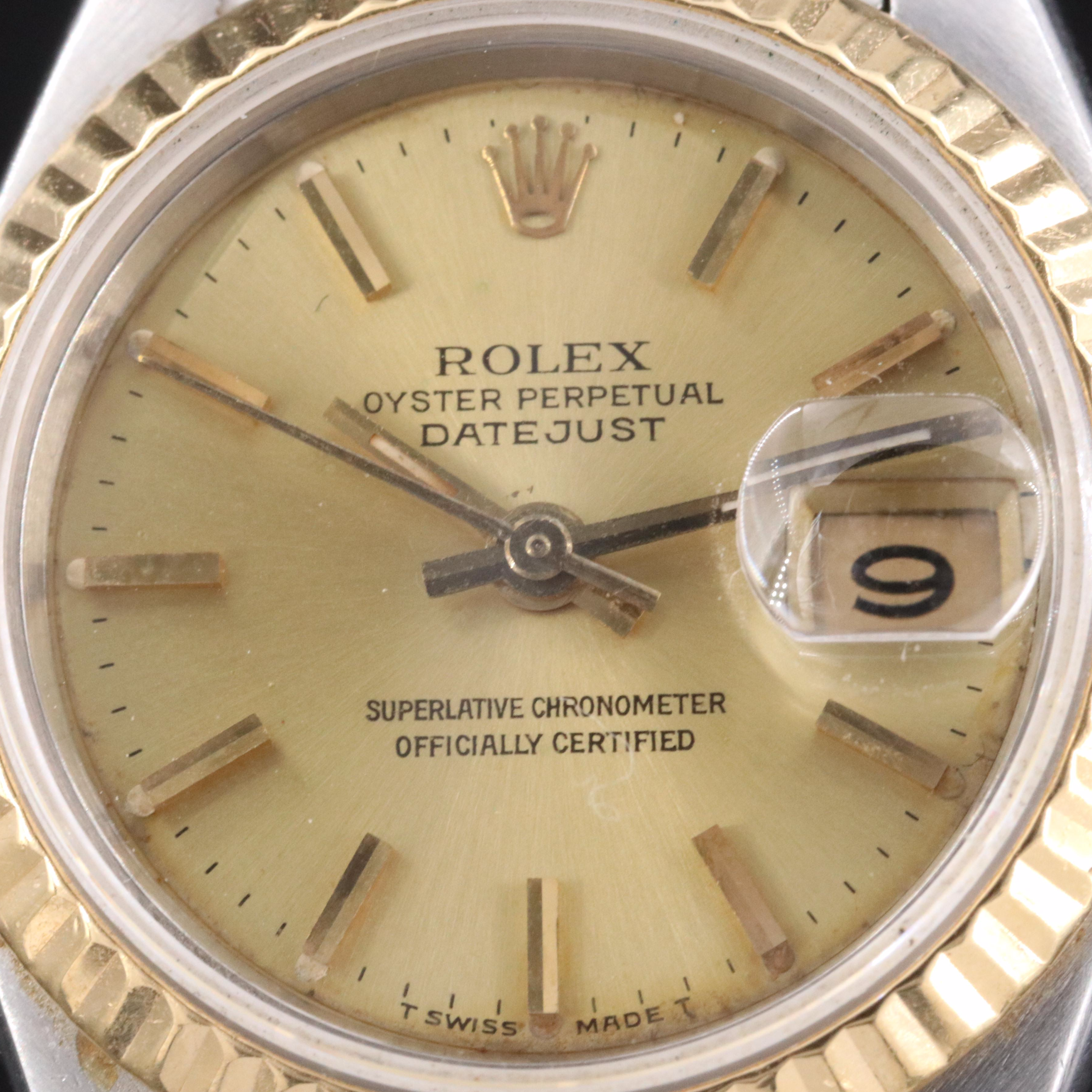 1986 Rolex Oyster Perpetual Datejust Watch