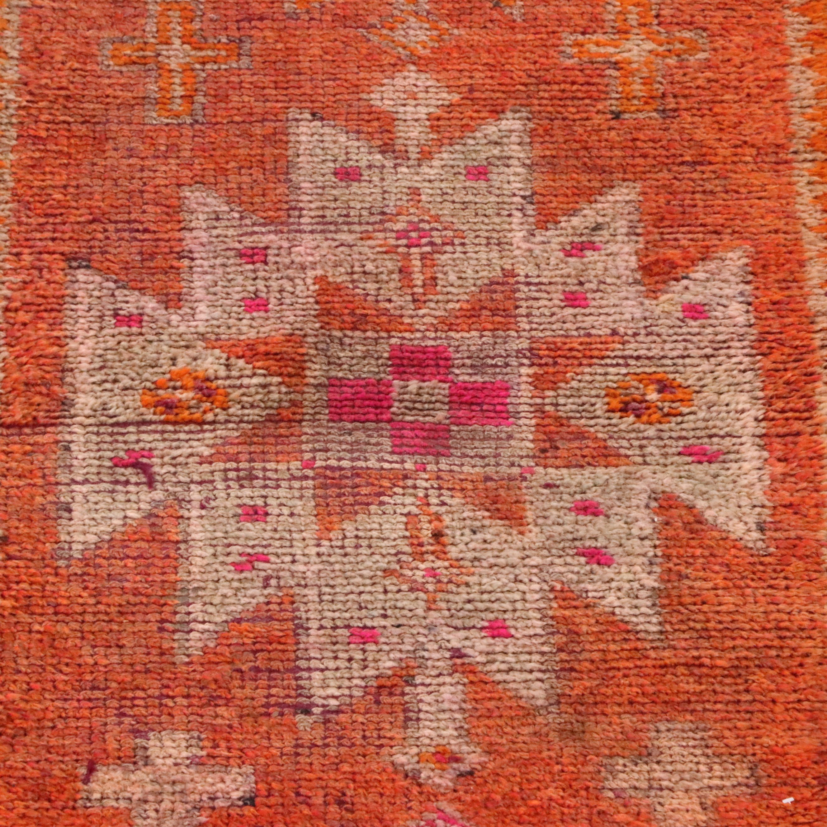 3' x 10'10 Hand-Knotted Turkish Village Carpet Runner