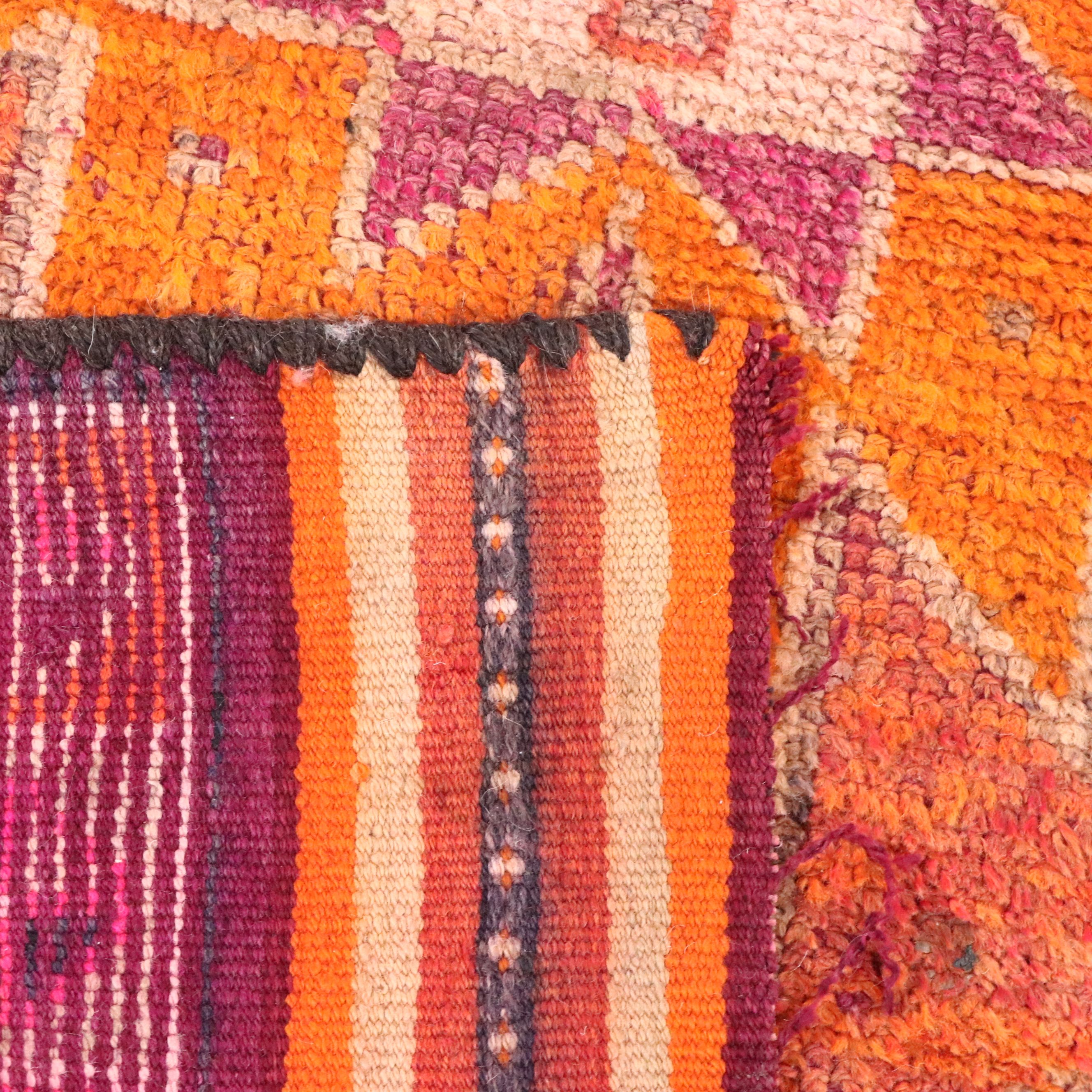 3' x 10'10 Hand-Knotted Turkish Village Carpet Runner