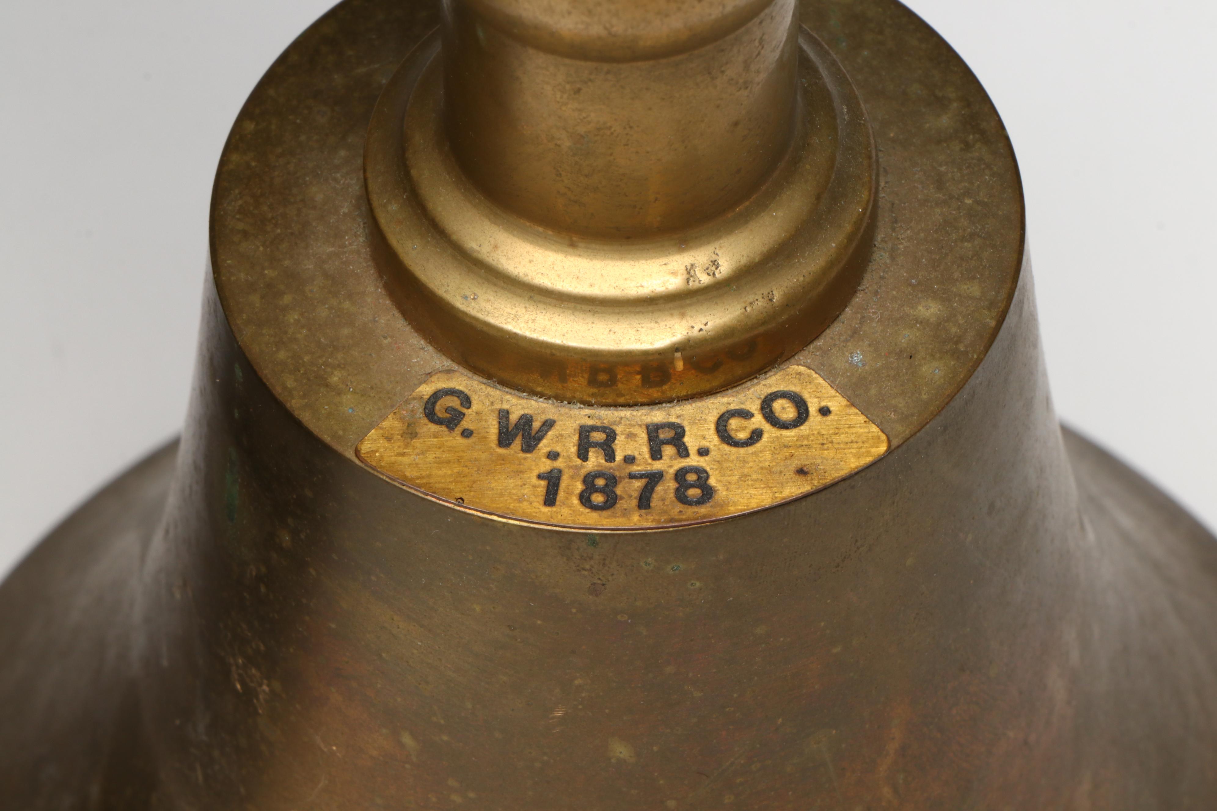 Brass Duck Figurine with Railroad Spitoon and Bell