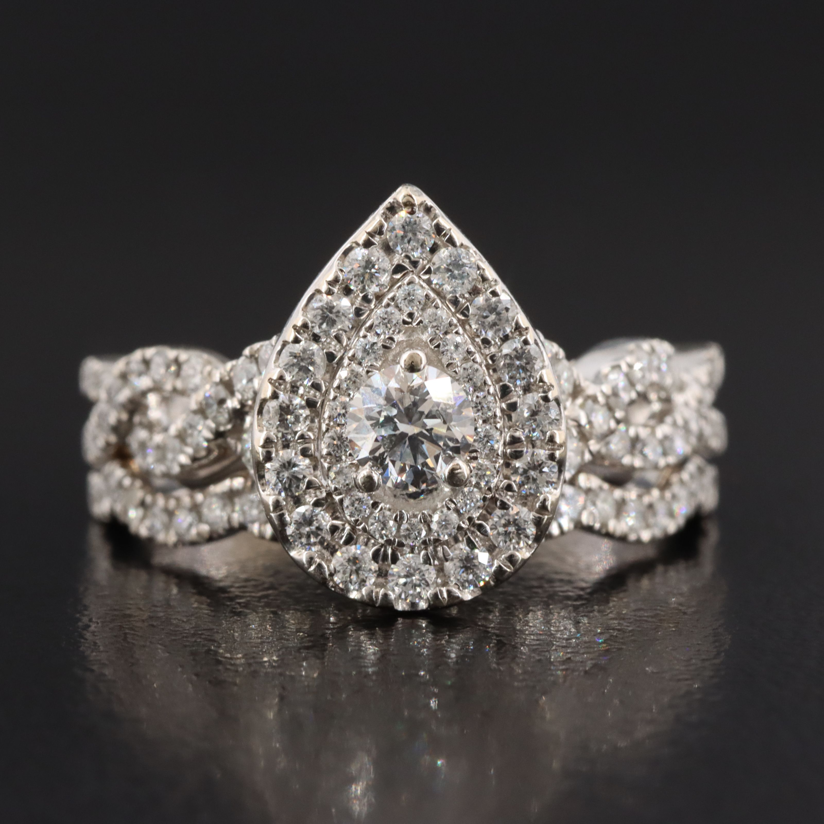 14K 1.03 CTW Diamond Ring