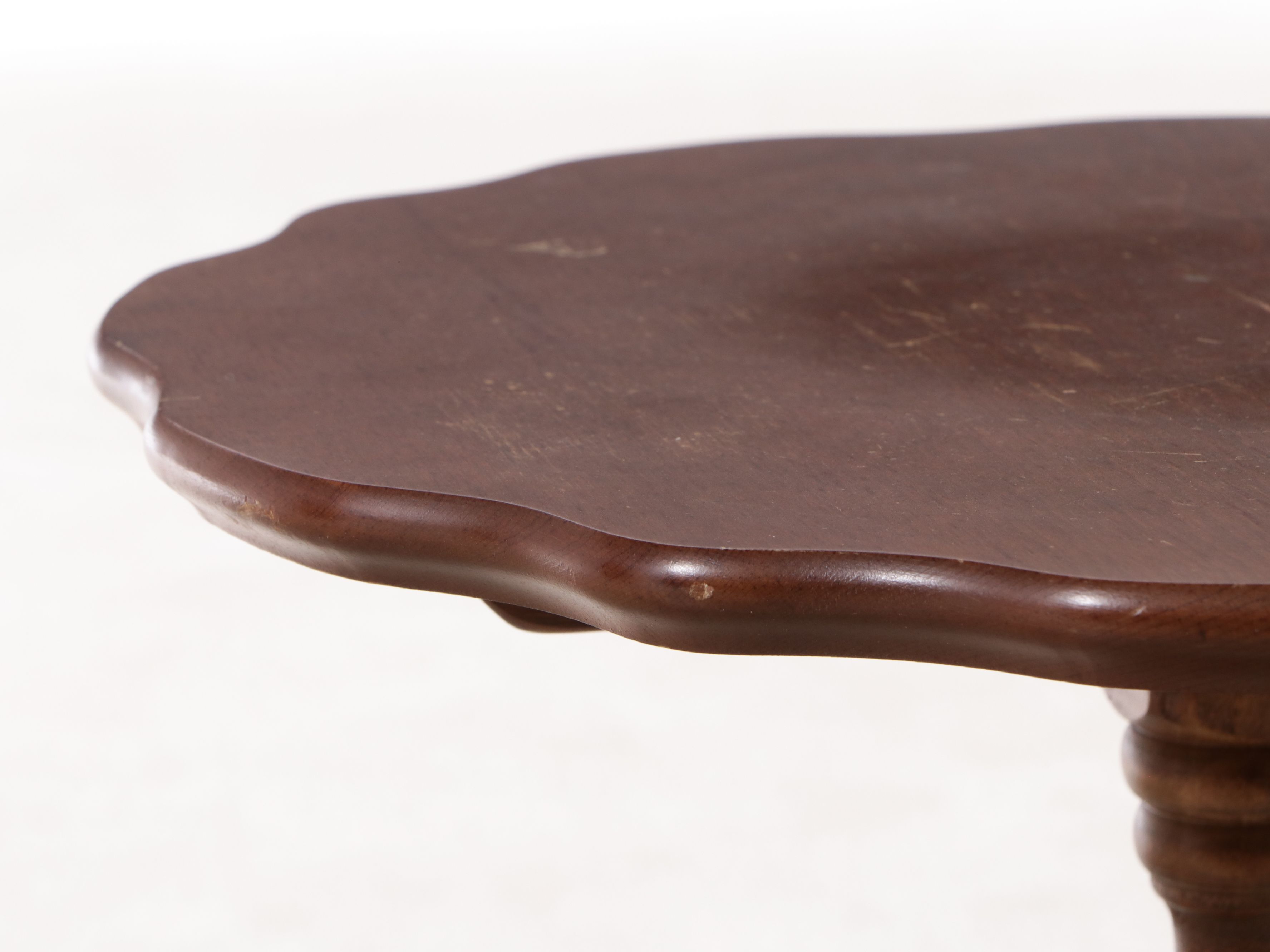 Cornwall Wood Products Colonial Style Birch Tilt-Top Candlestand