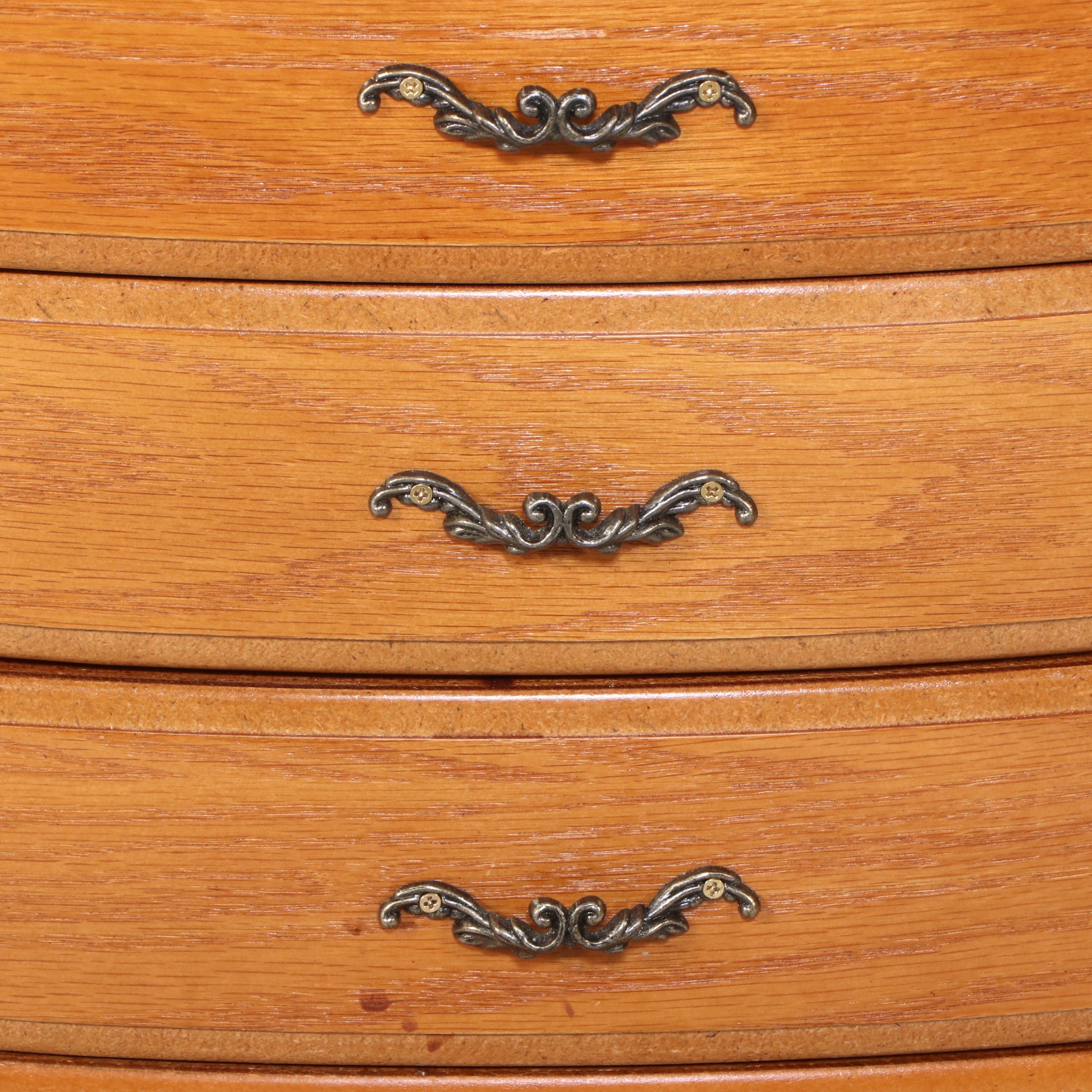 Colonial Style Jewelry Cabinet