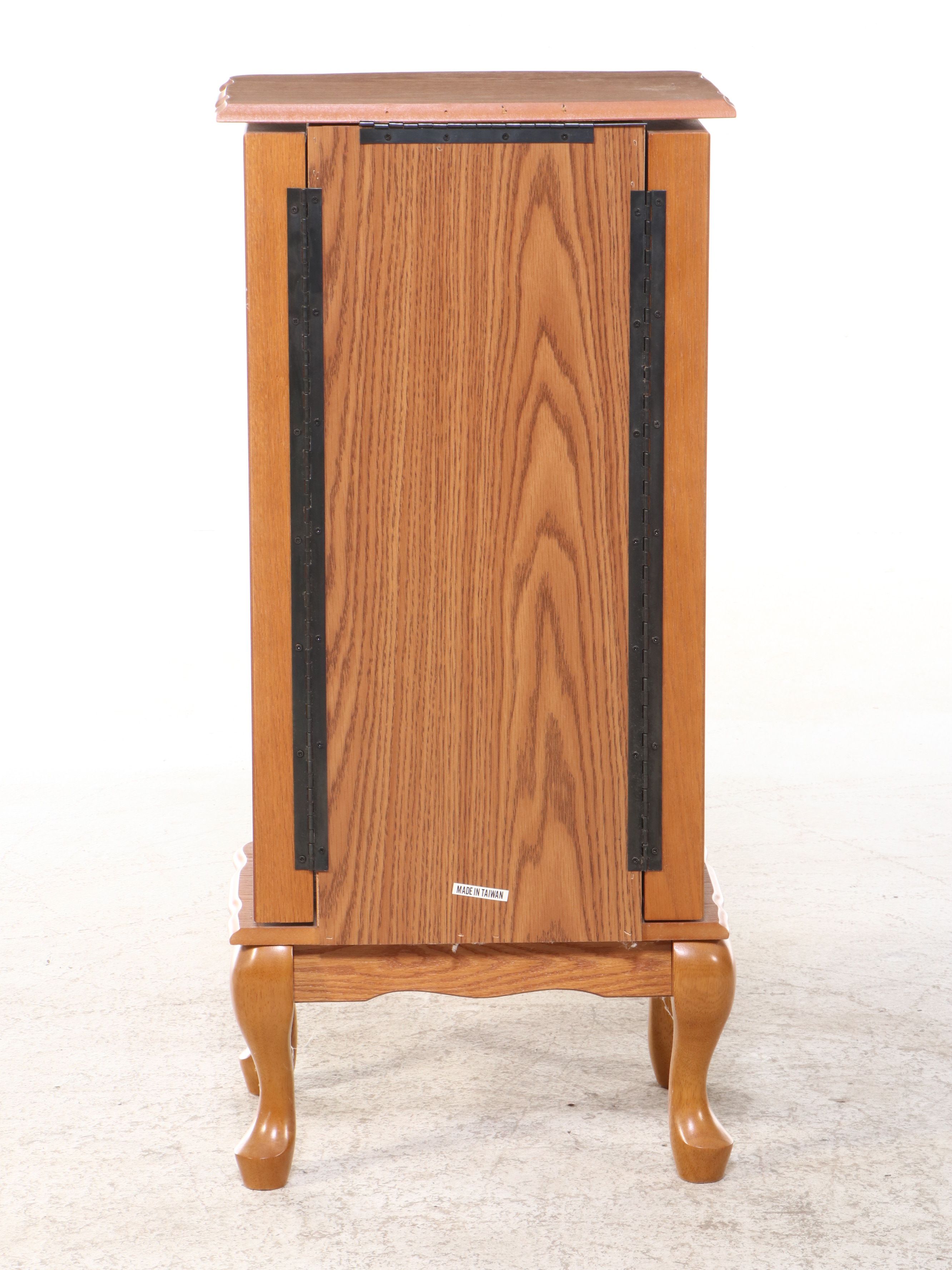 Colonial Style Jewelry Cabinet