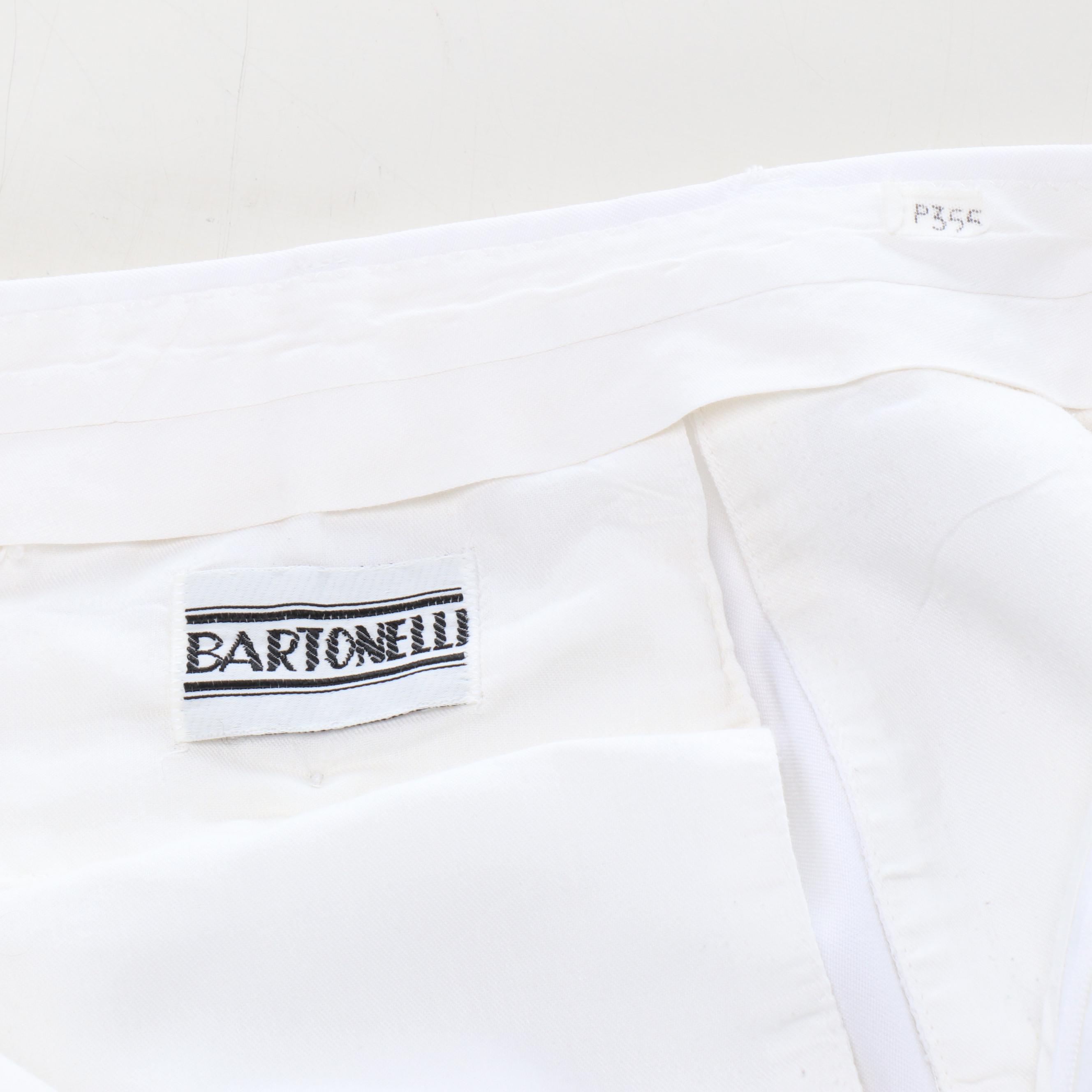 Merchant Navy White Coat and Bartonelli Pants