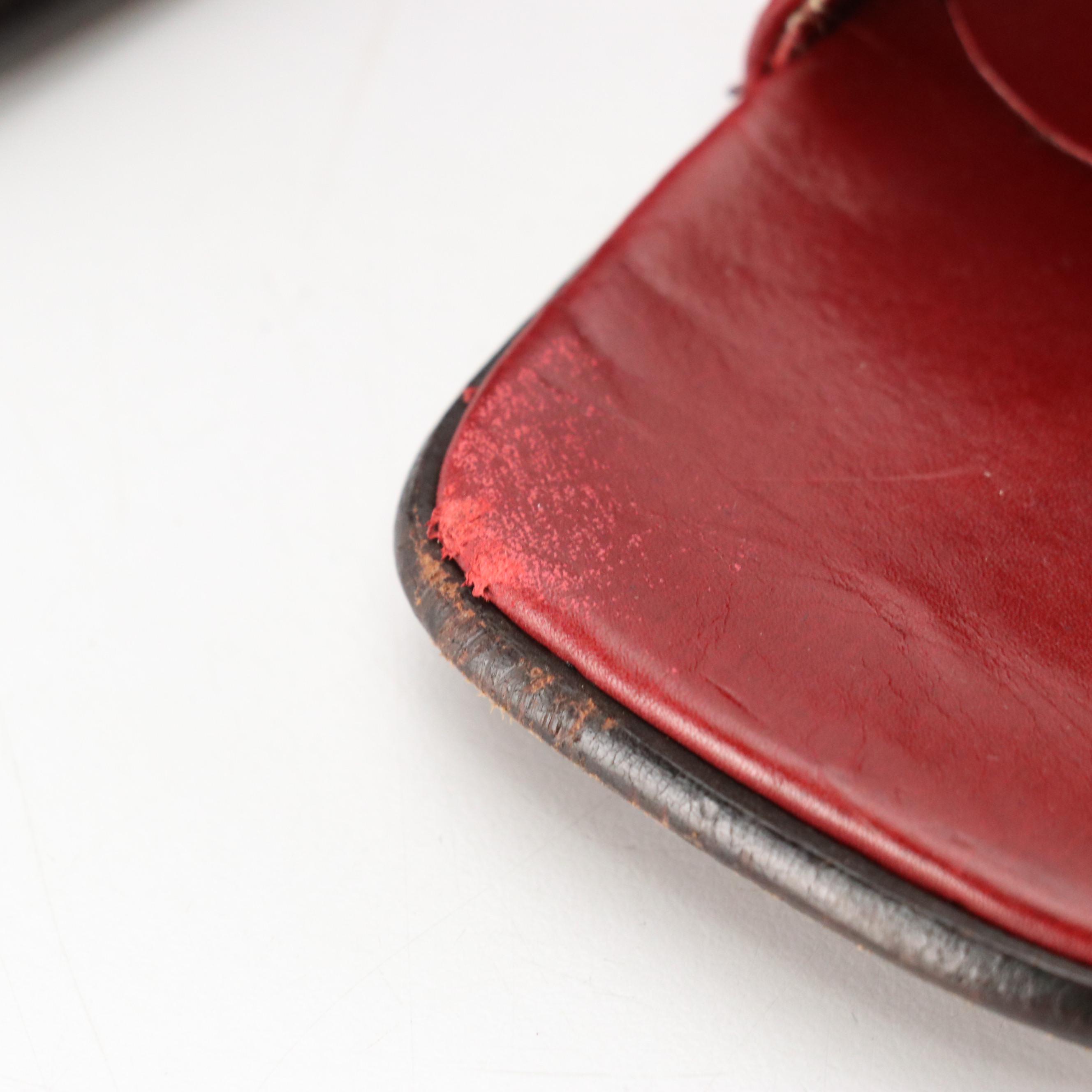 Cole Haan Country Myra Sandals in Desert Red Leather with Box