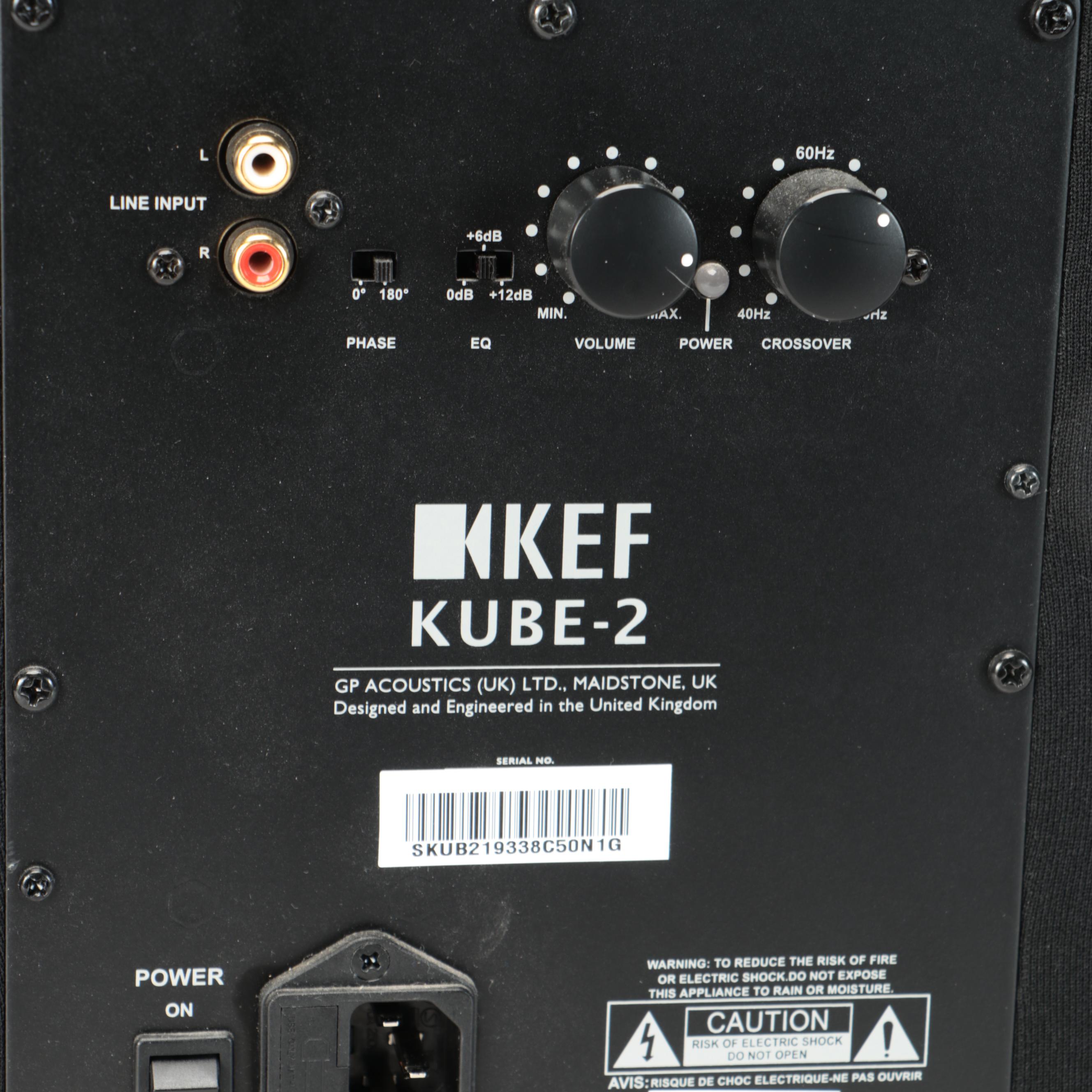 KEF Kube-2 Subwoofer