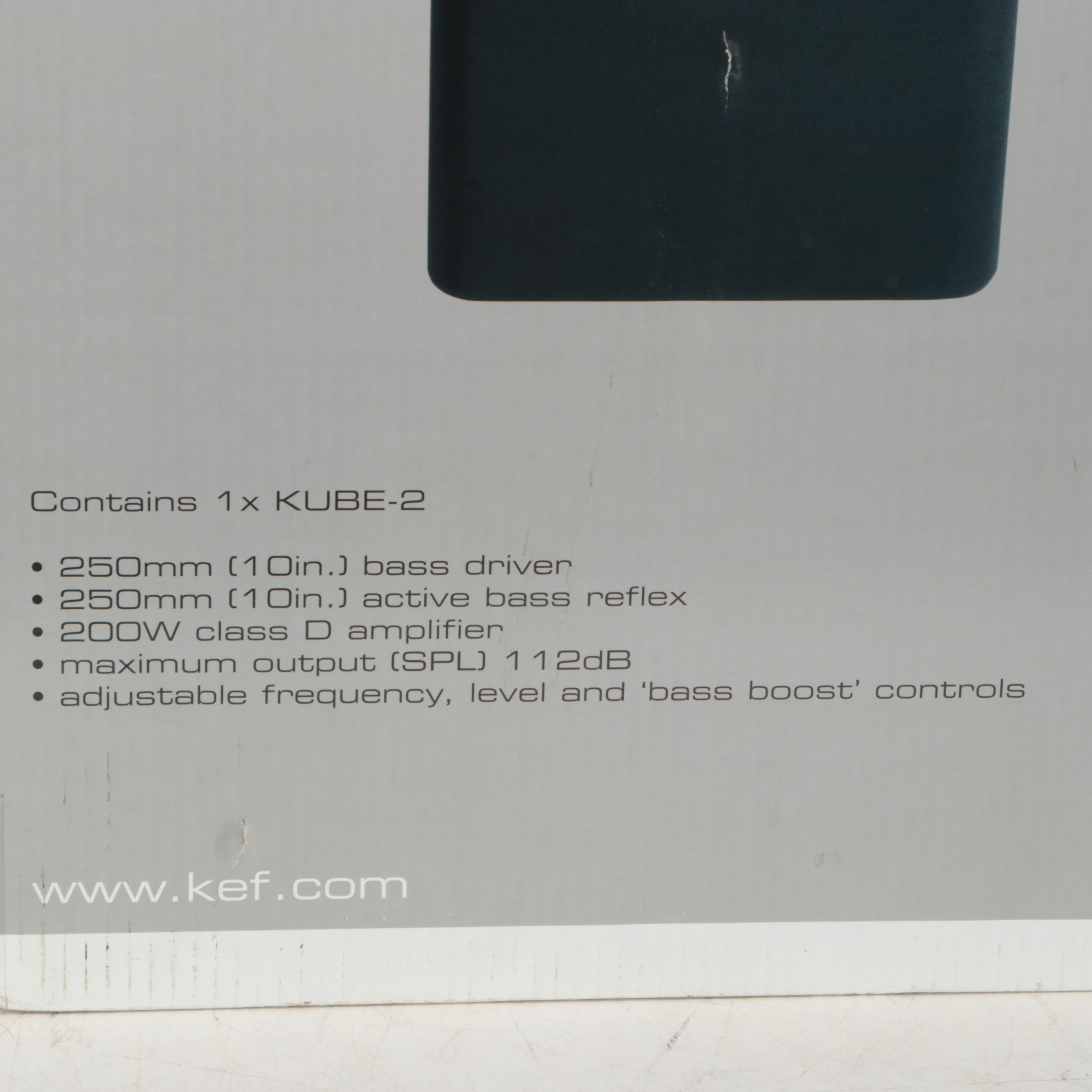 KEF Kube-2 Subwoofer