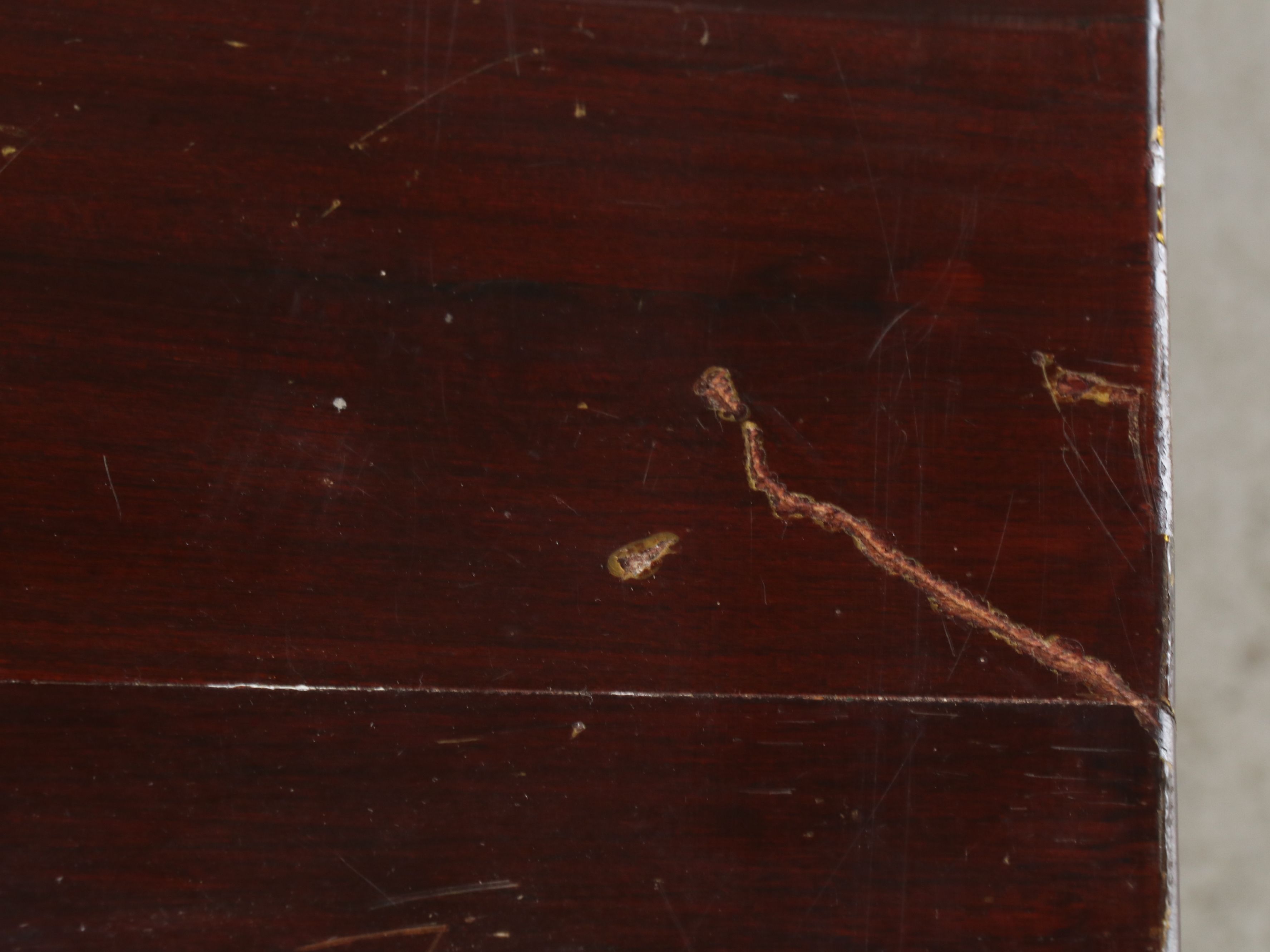 Mahogany Finish Dining Table