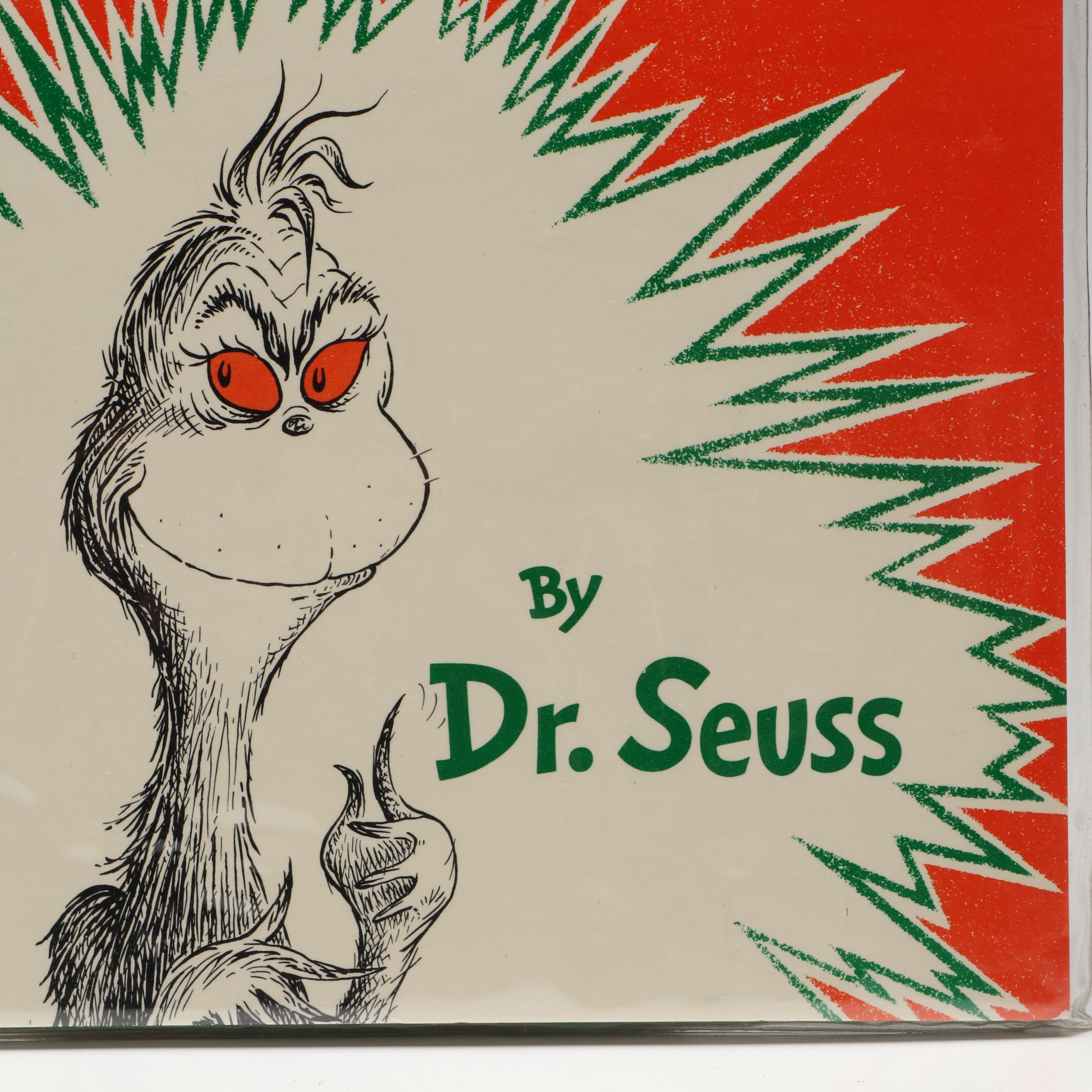 Dr. Seuss "How the Grinch Stole Christmas" with Narrated Cassette, 1988