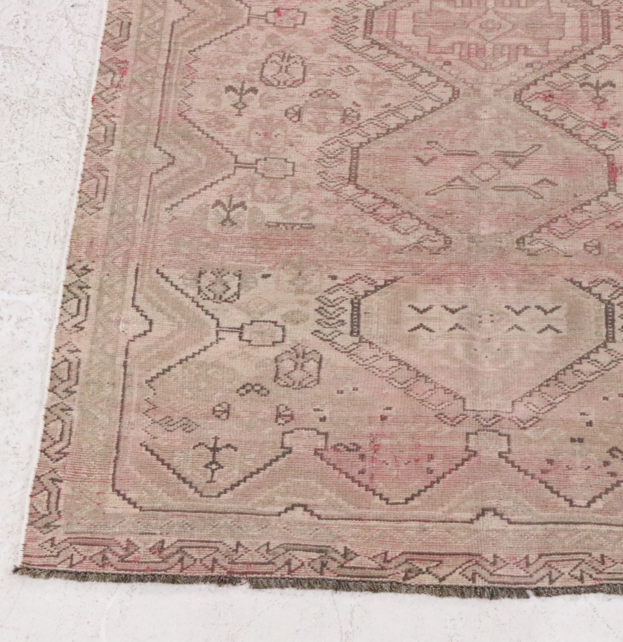 4'7 x 8' Hand-Knotted Afghan Tribal Area Rug