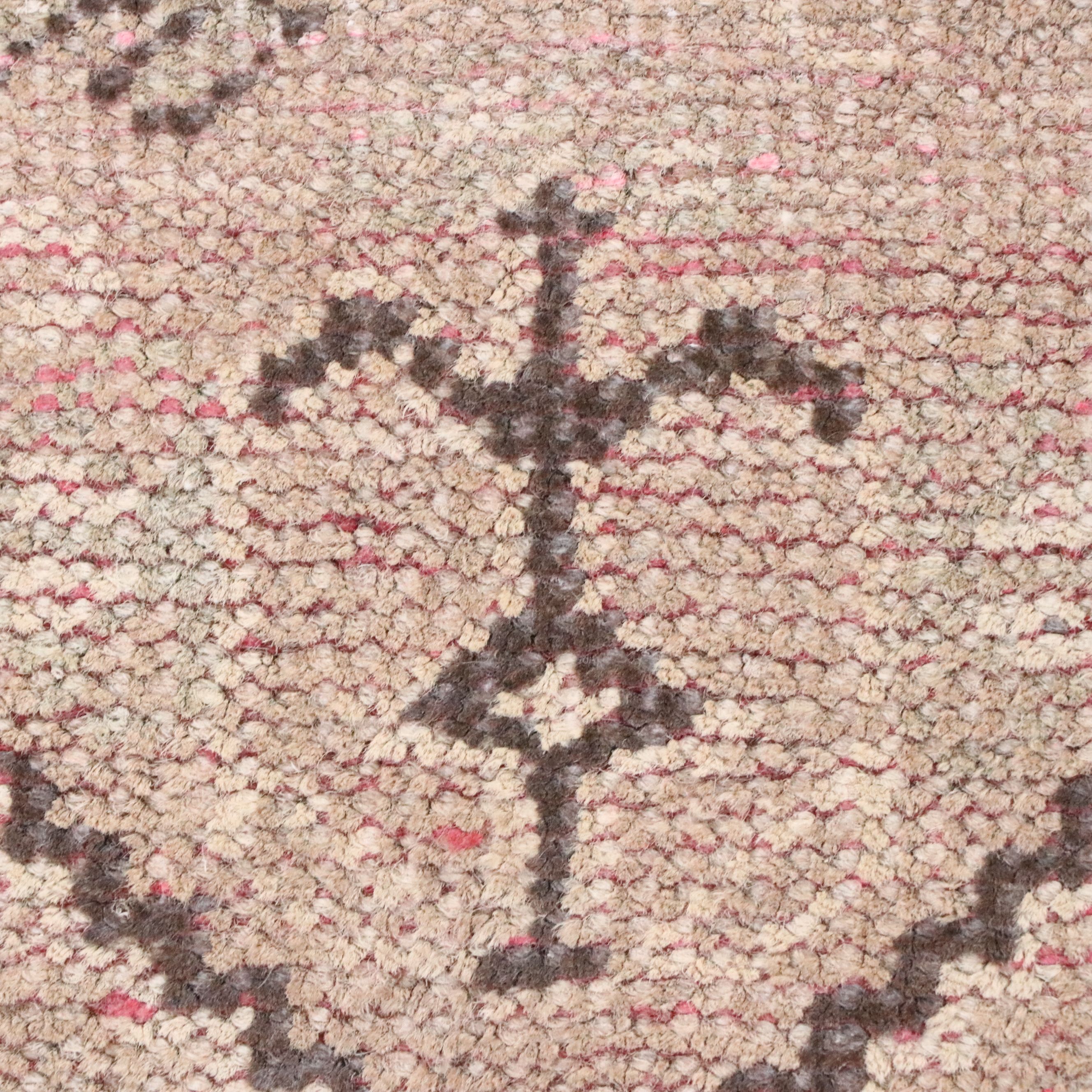 4'7 x 8' Hand-Knotted Afghan Tribal Area Rug