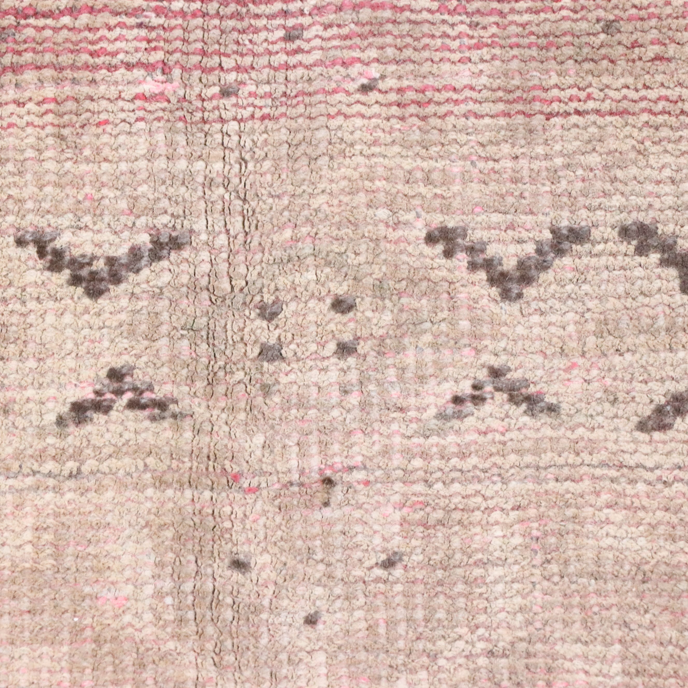 4'7 x 8' Hand-Knotted Afghan Tribal Area Rug