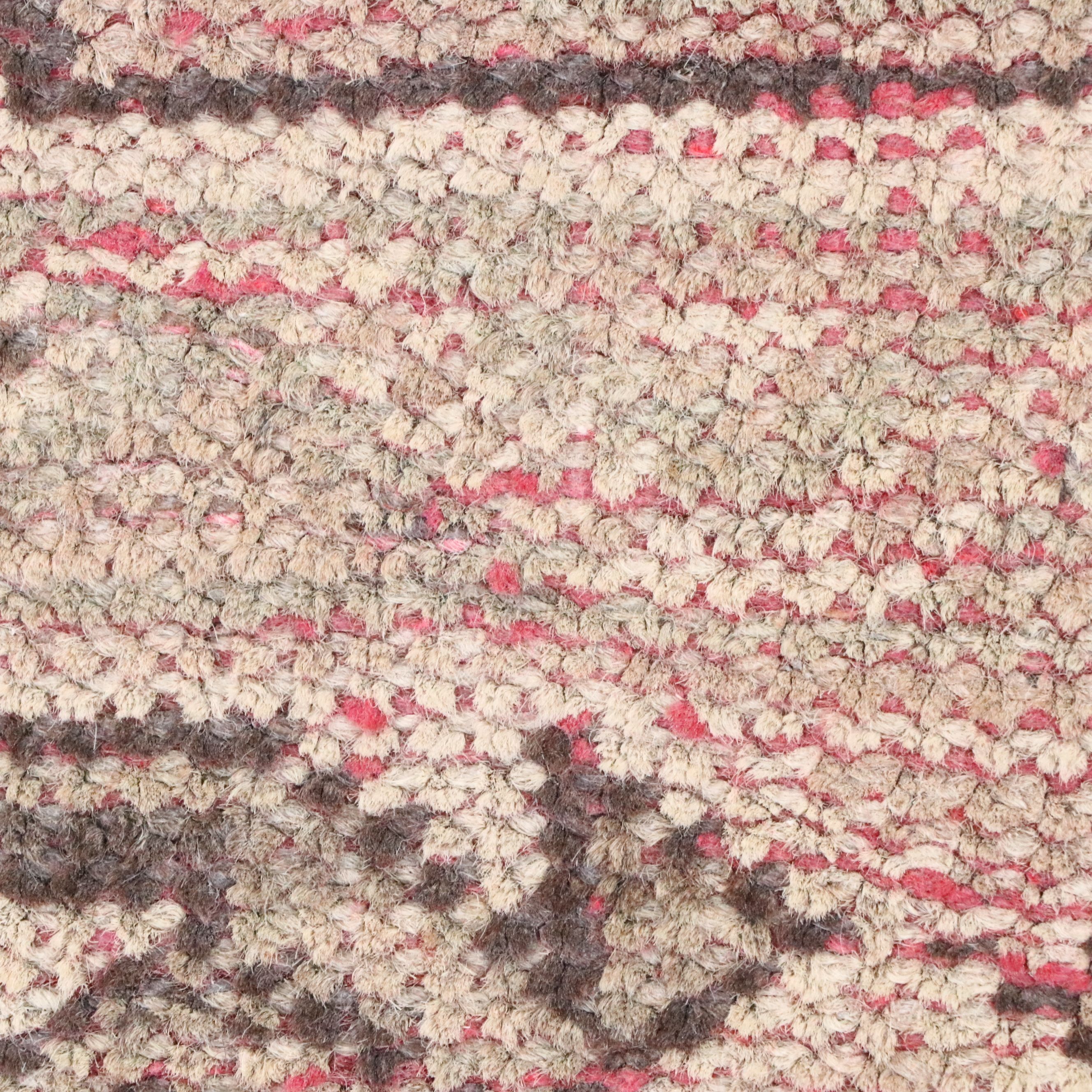 4'7 x 8' Hand-Knotted Afghan Tribal Area Rug