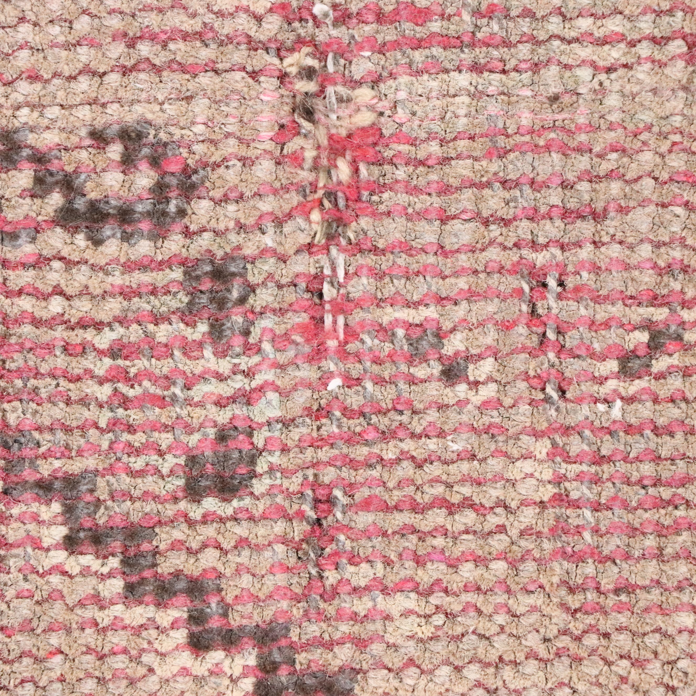 4'7 x 8' Hand-Knotted Afghan Tribal Area Rug