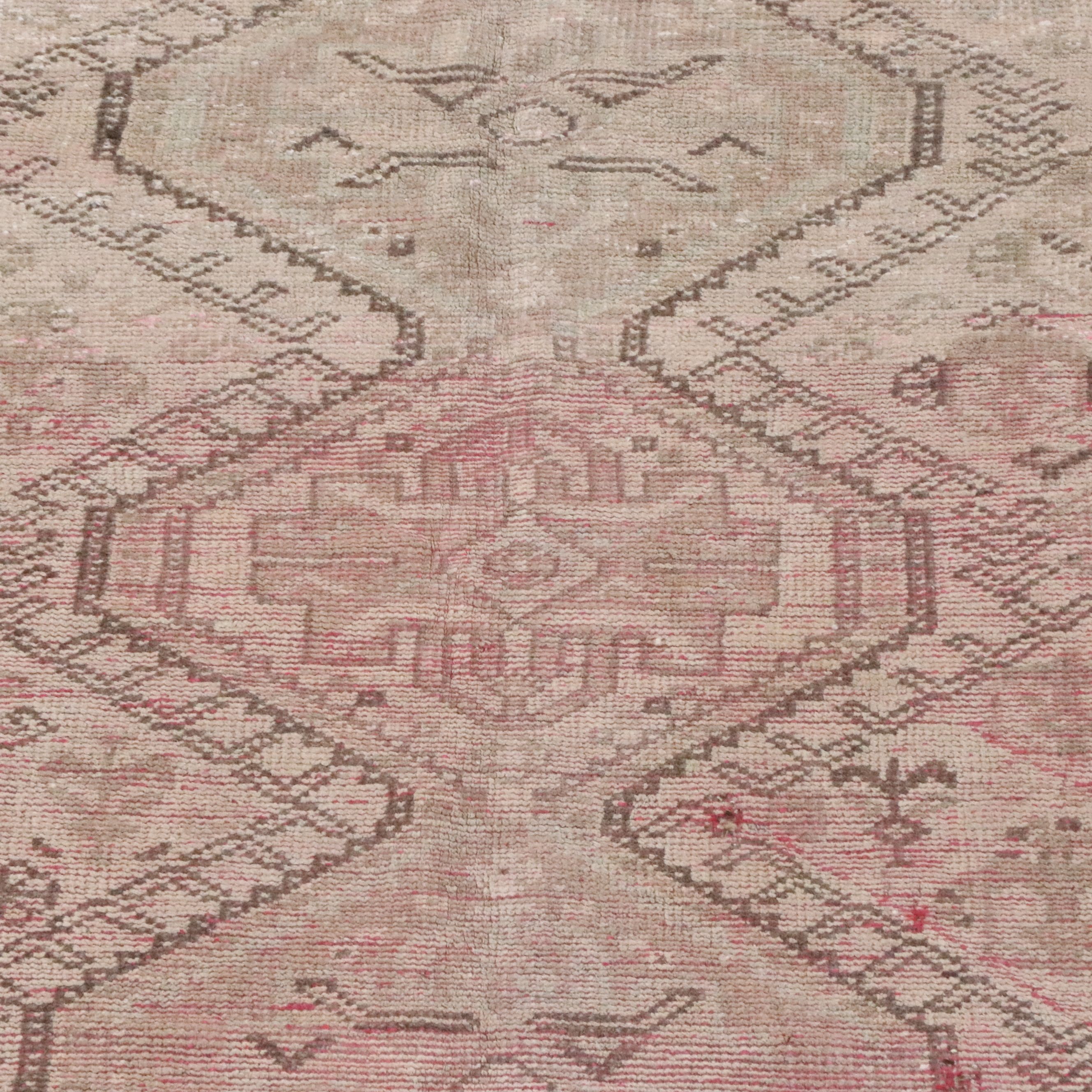 4'7 x 8' Hand-Knotted Afghan Tribal Area Rug