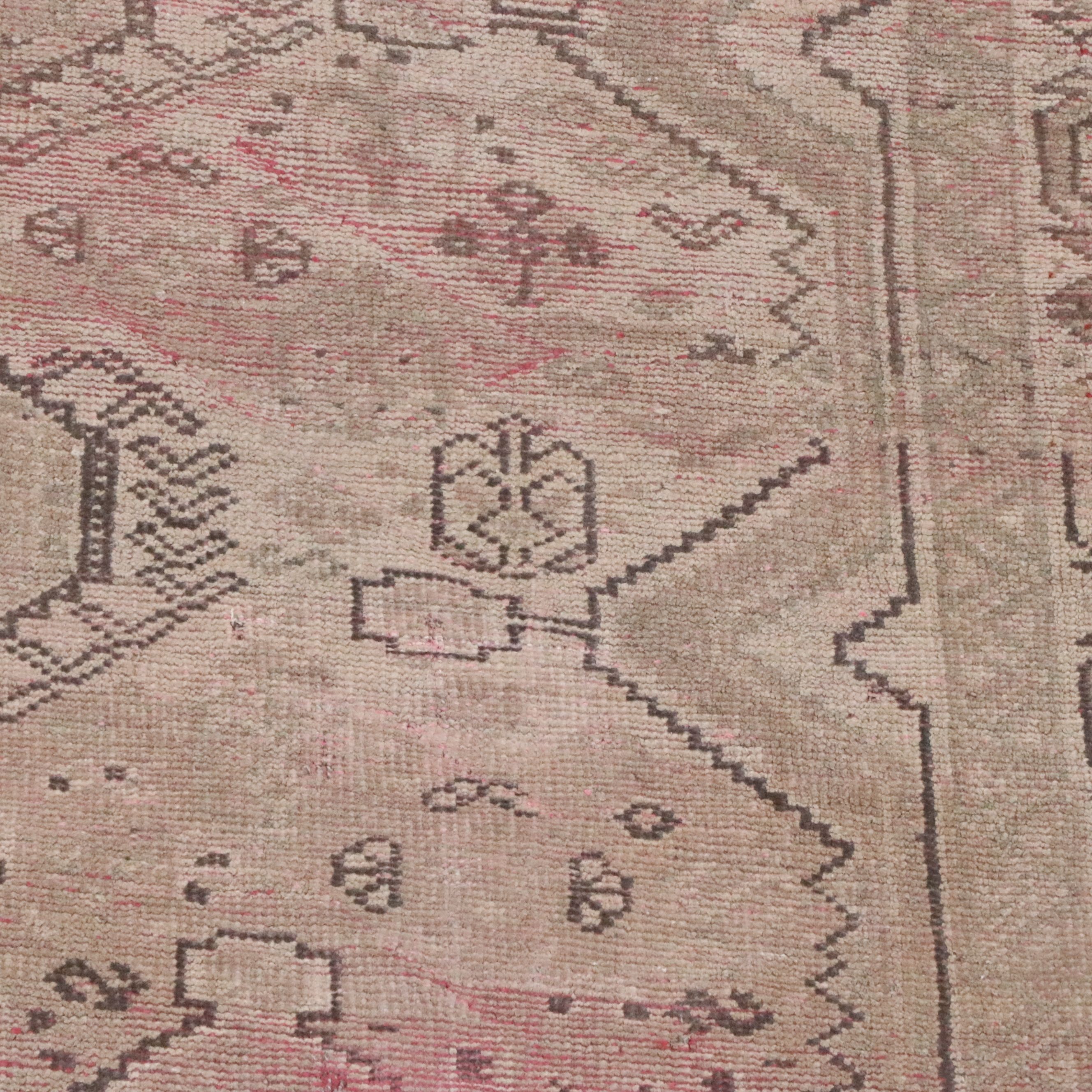 4'7 x 8' Hand-Knotted Afghan Tribal Area Rug