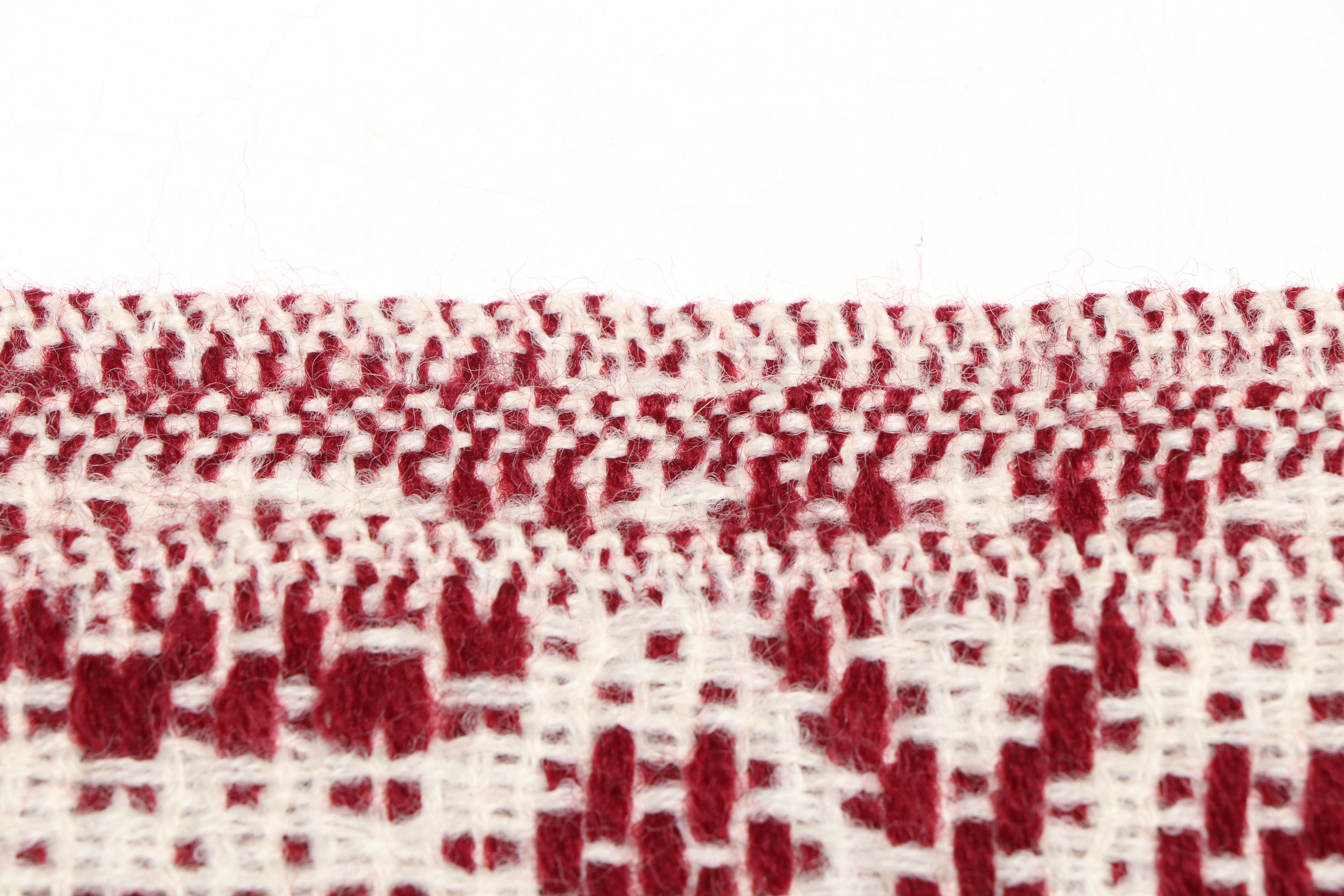 Hand-Loomed Wool Lap Blankets and Table Squares