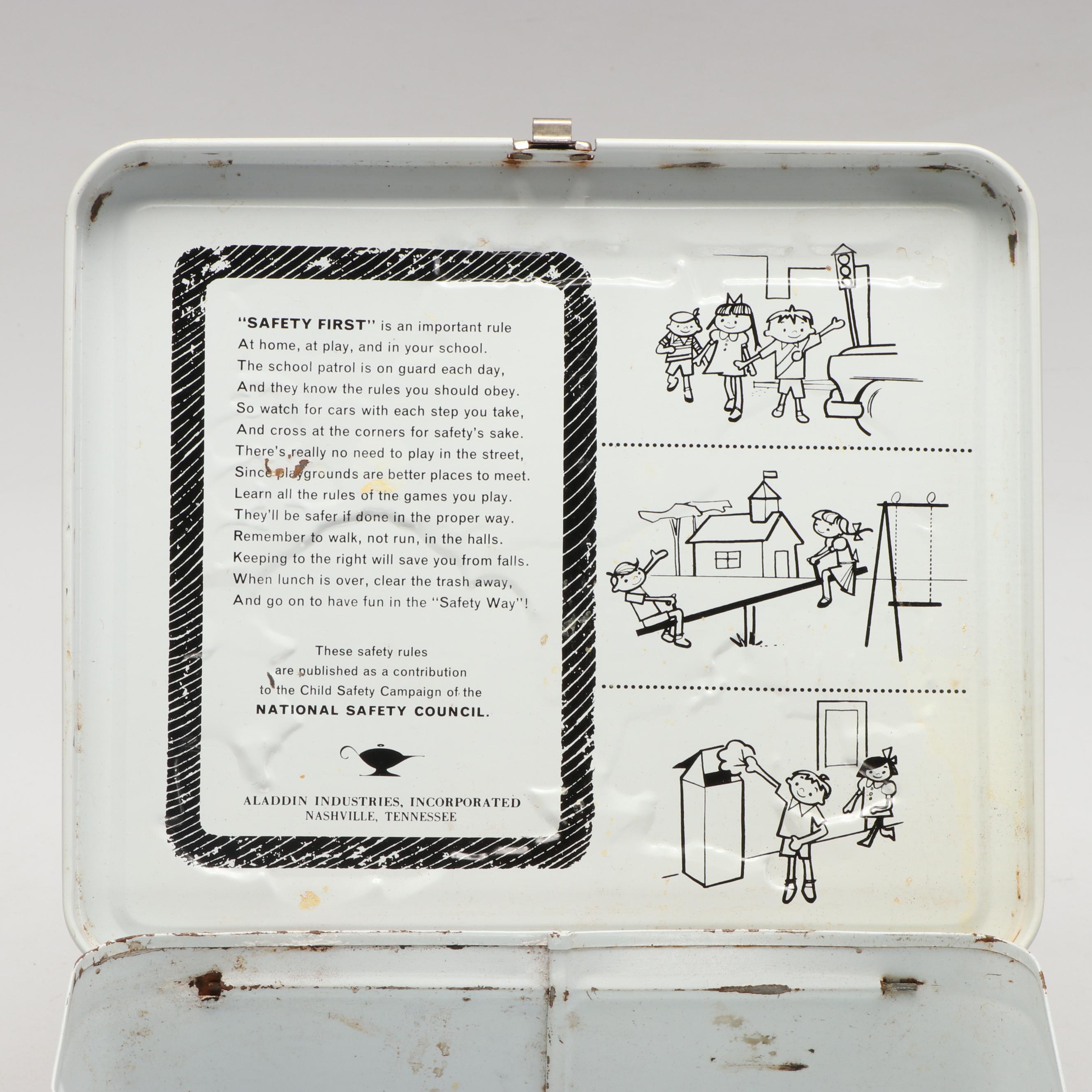 Strawberry Shortcake Tin Litho and Coca Cola Advertising Lunchboxes, Late 20th C