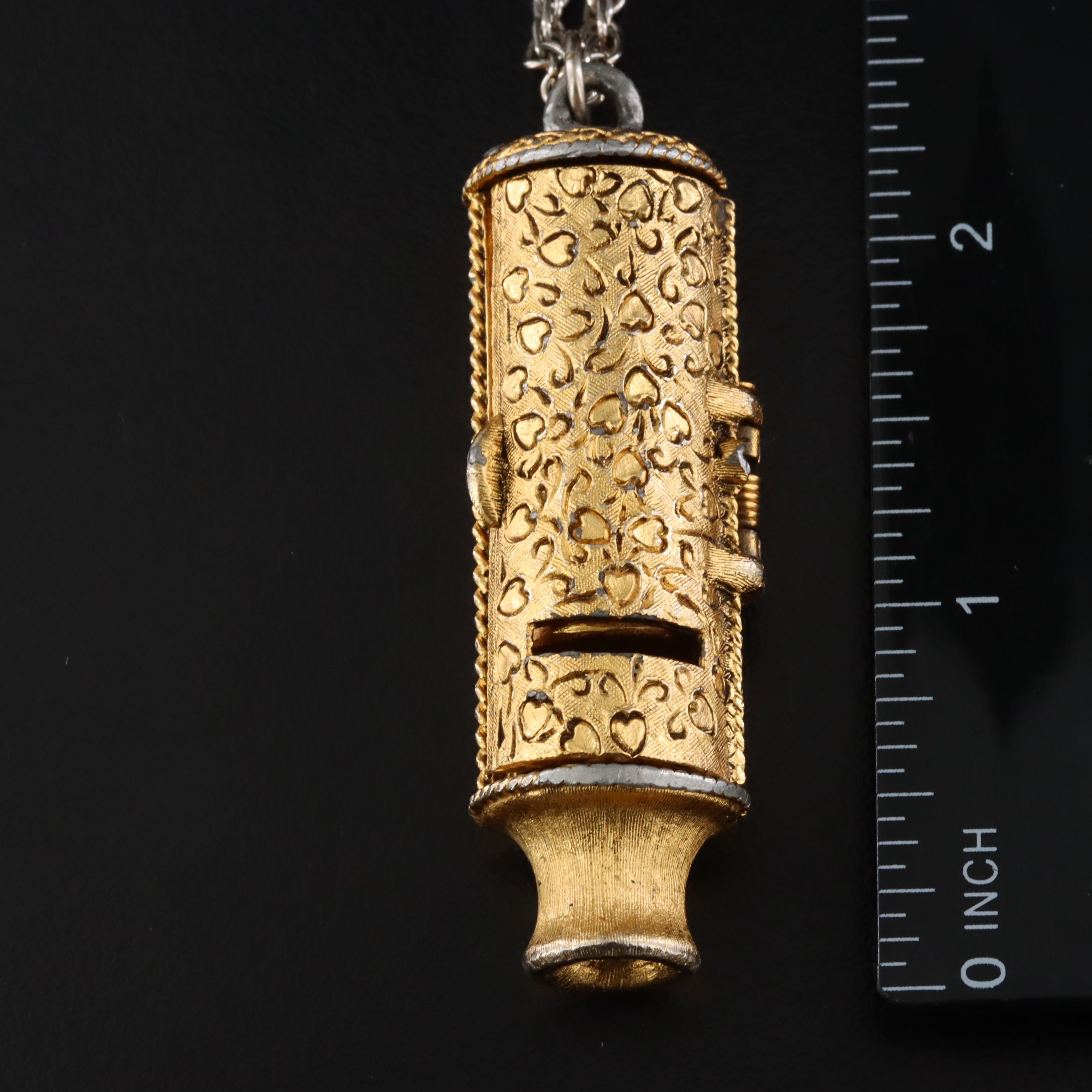 Whistle Pendant Necklaces Including Sterling Chain