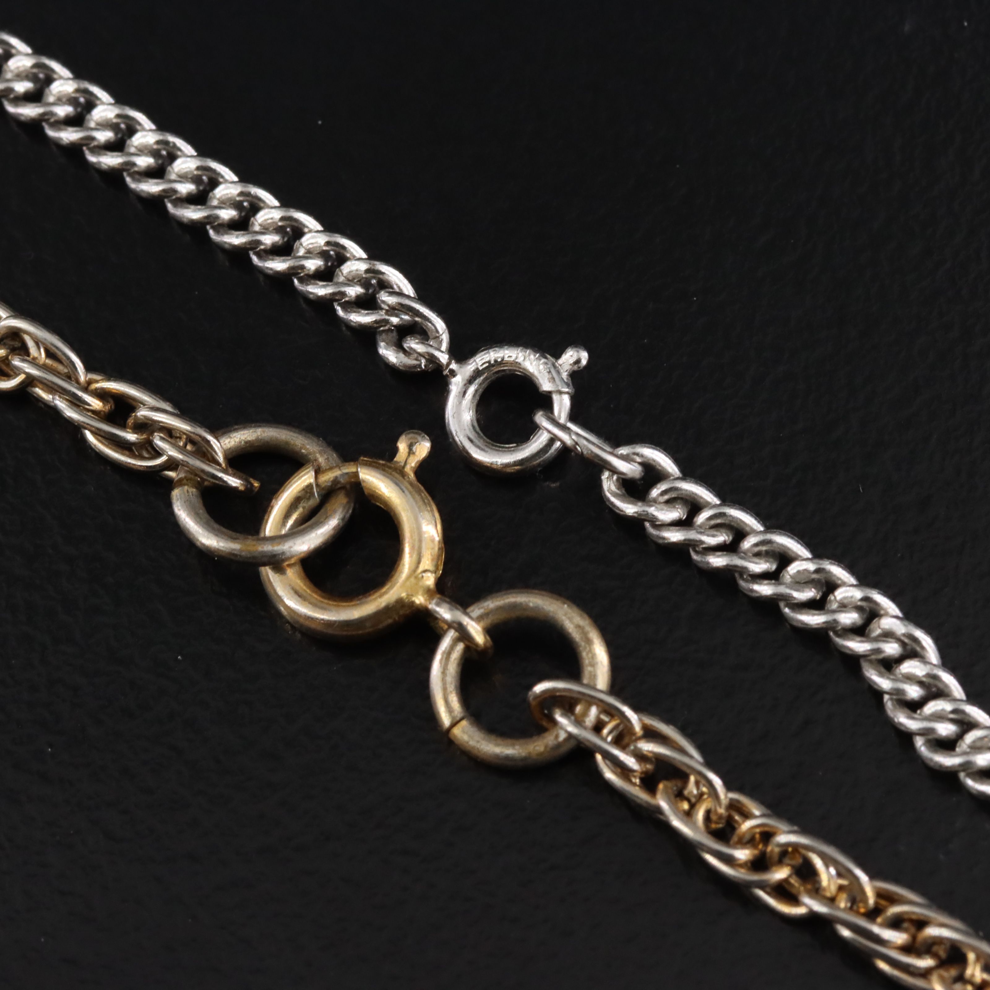 Whistle Pendant Necklaces Including Sterling Chain