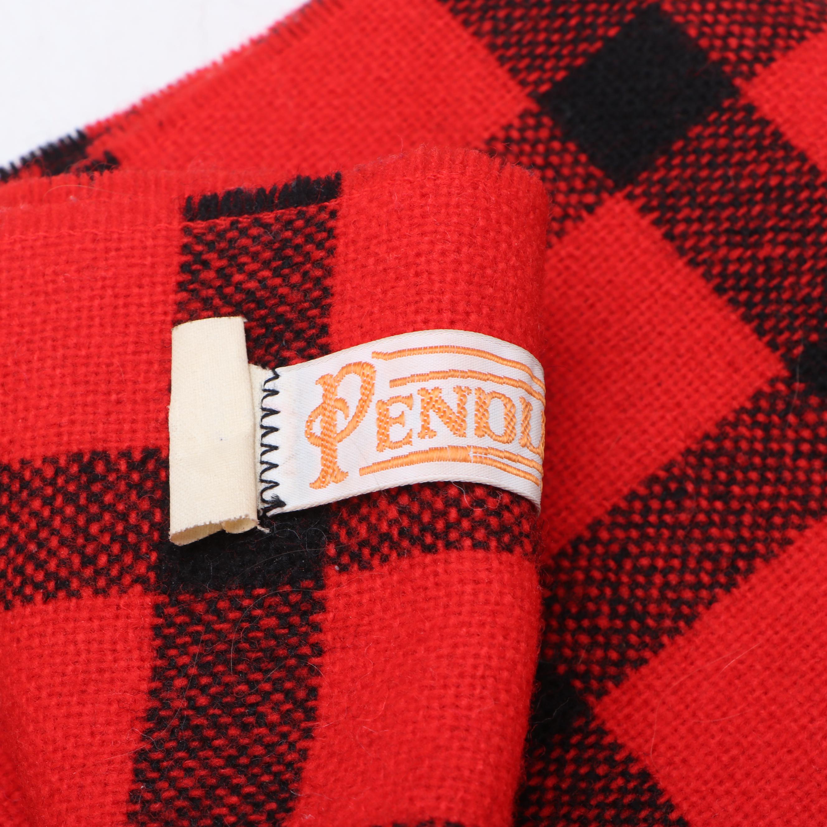 Plaid Wool & Lambswool Fringe Scarves from Pendleton, Highlander and More