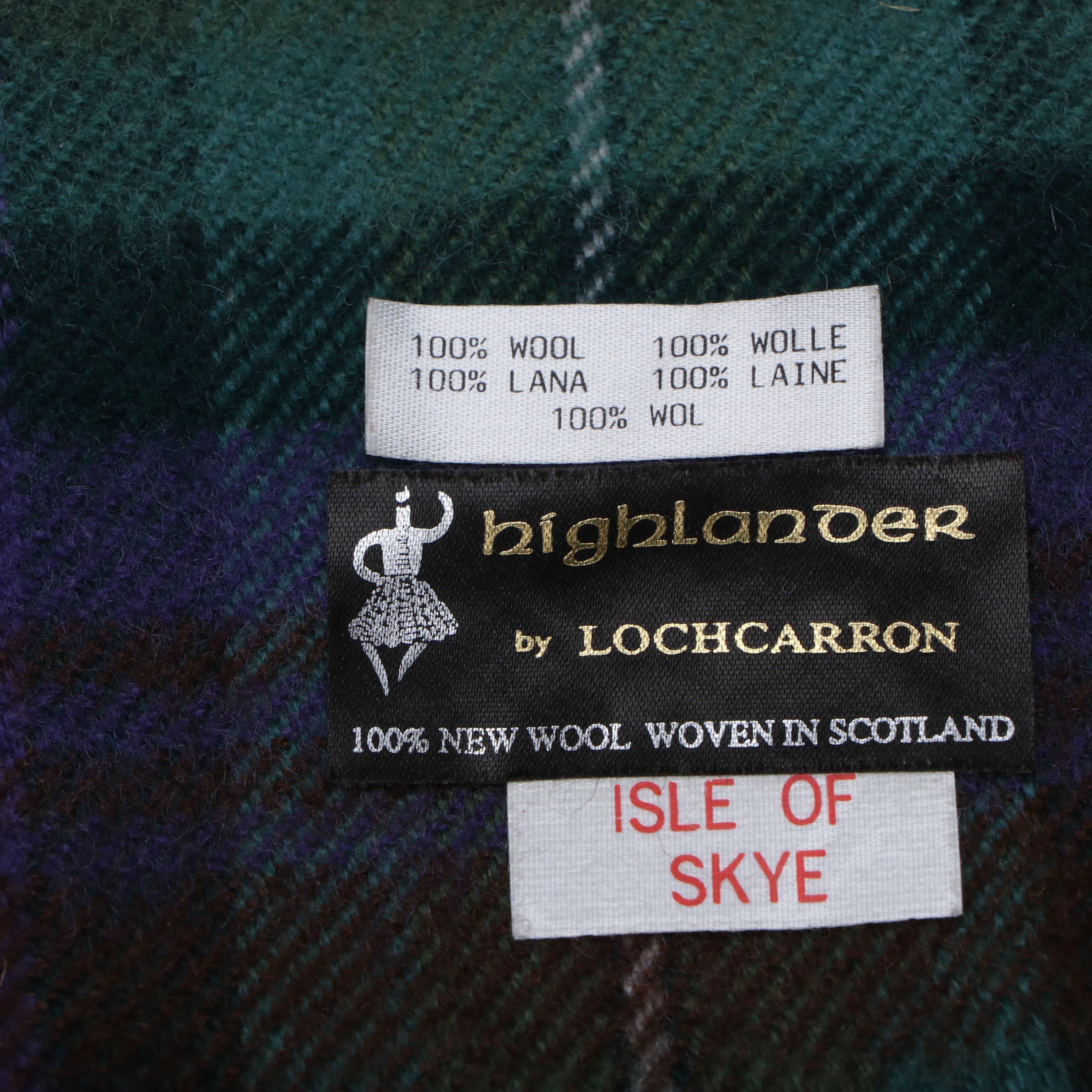 Plaid Wool & Lambswool Fringe Scarves from Pendleton, Highlander and More