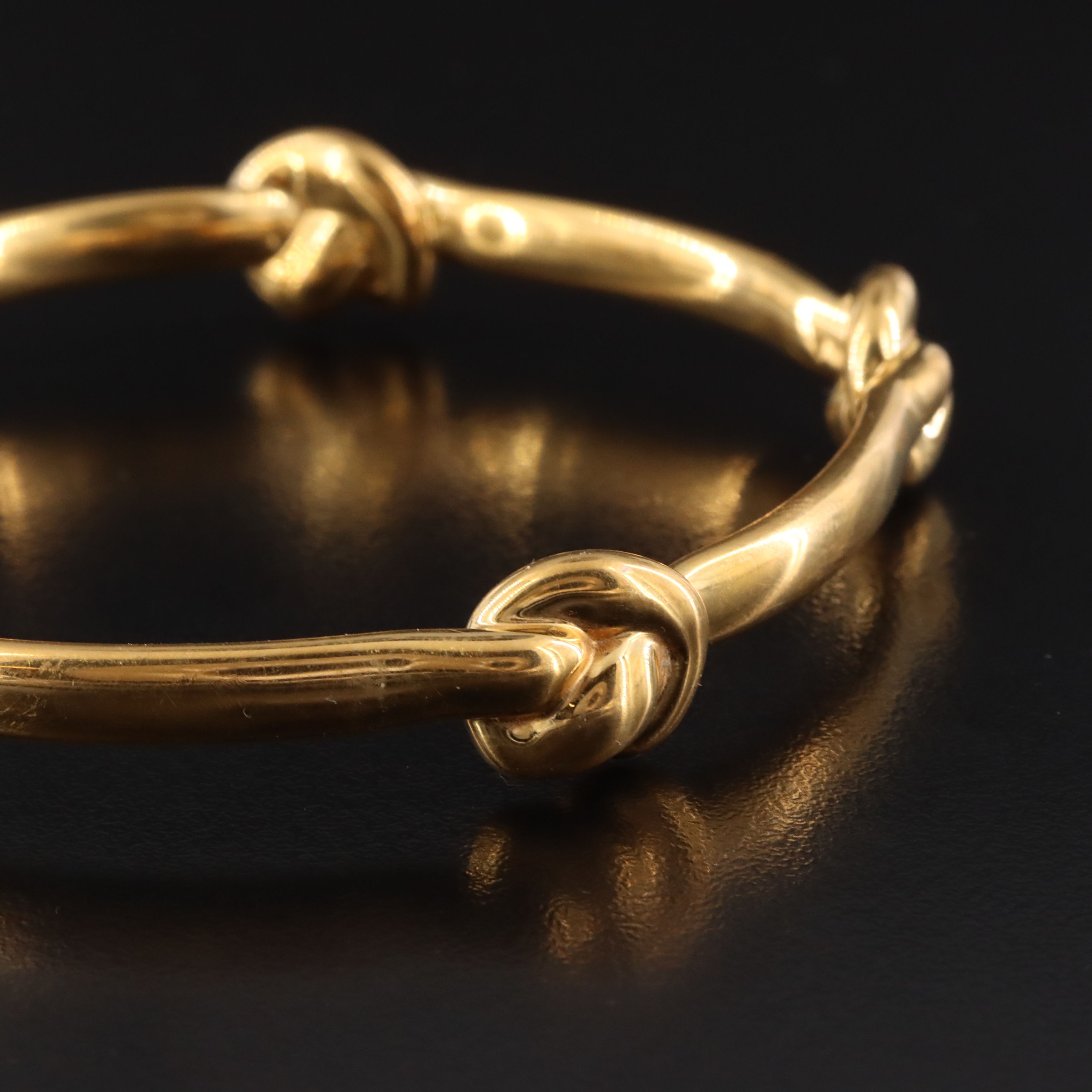 Italian 18K Electroformed Bangle