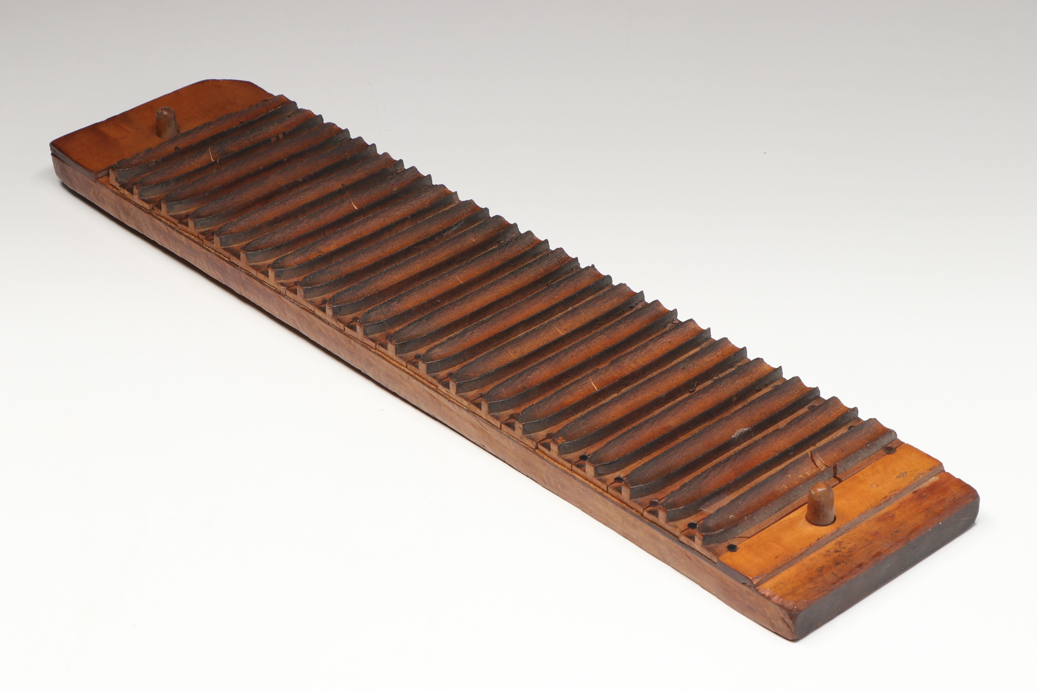 Durex and Other Carved Wooden Cigar Press Molds