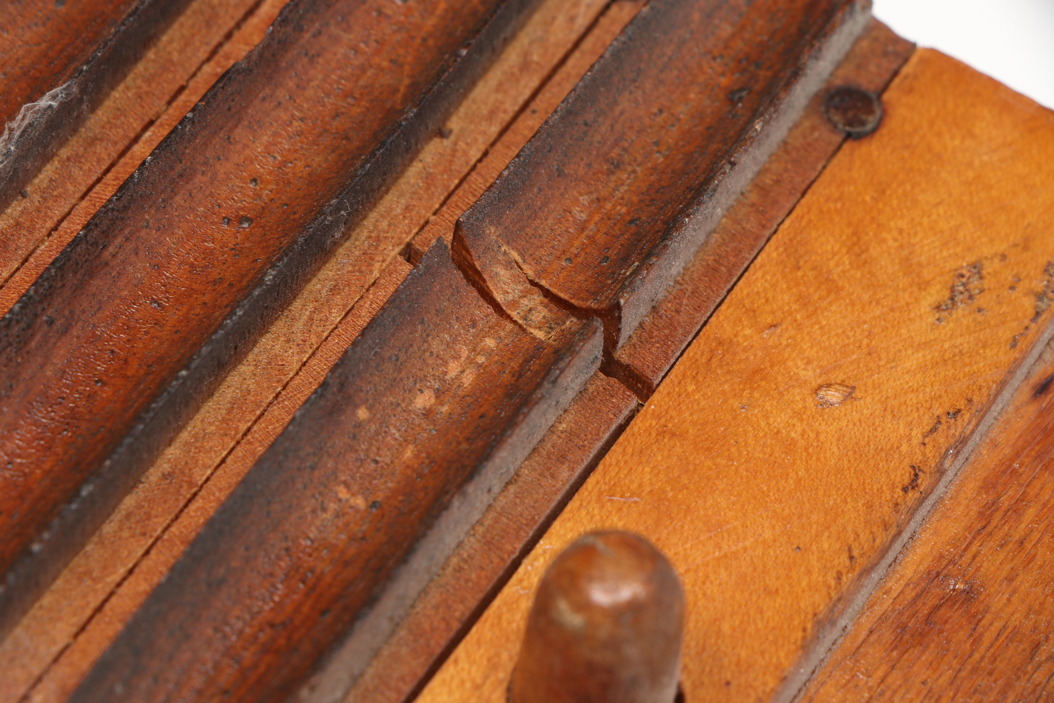 Durex and Other Carved Wooden Cigar Press Molds