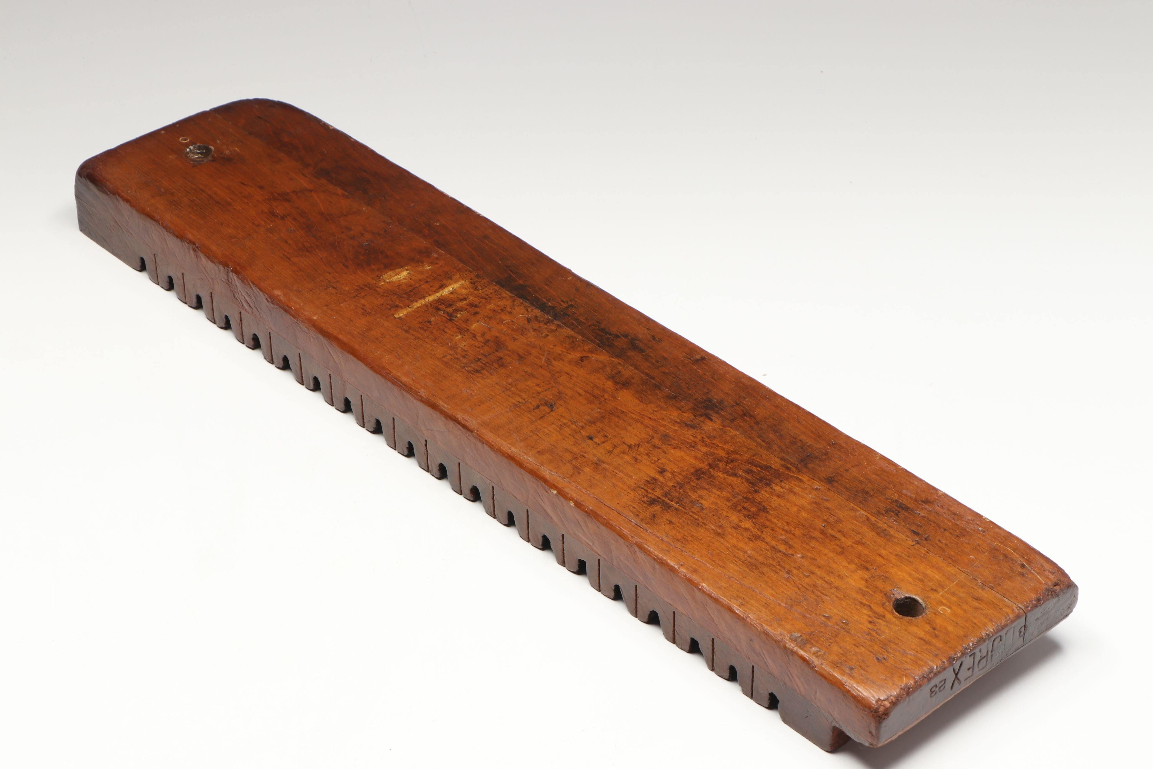 Durex and Other Carved Wooden Cigar Press Molds