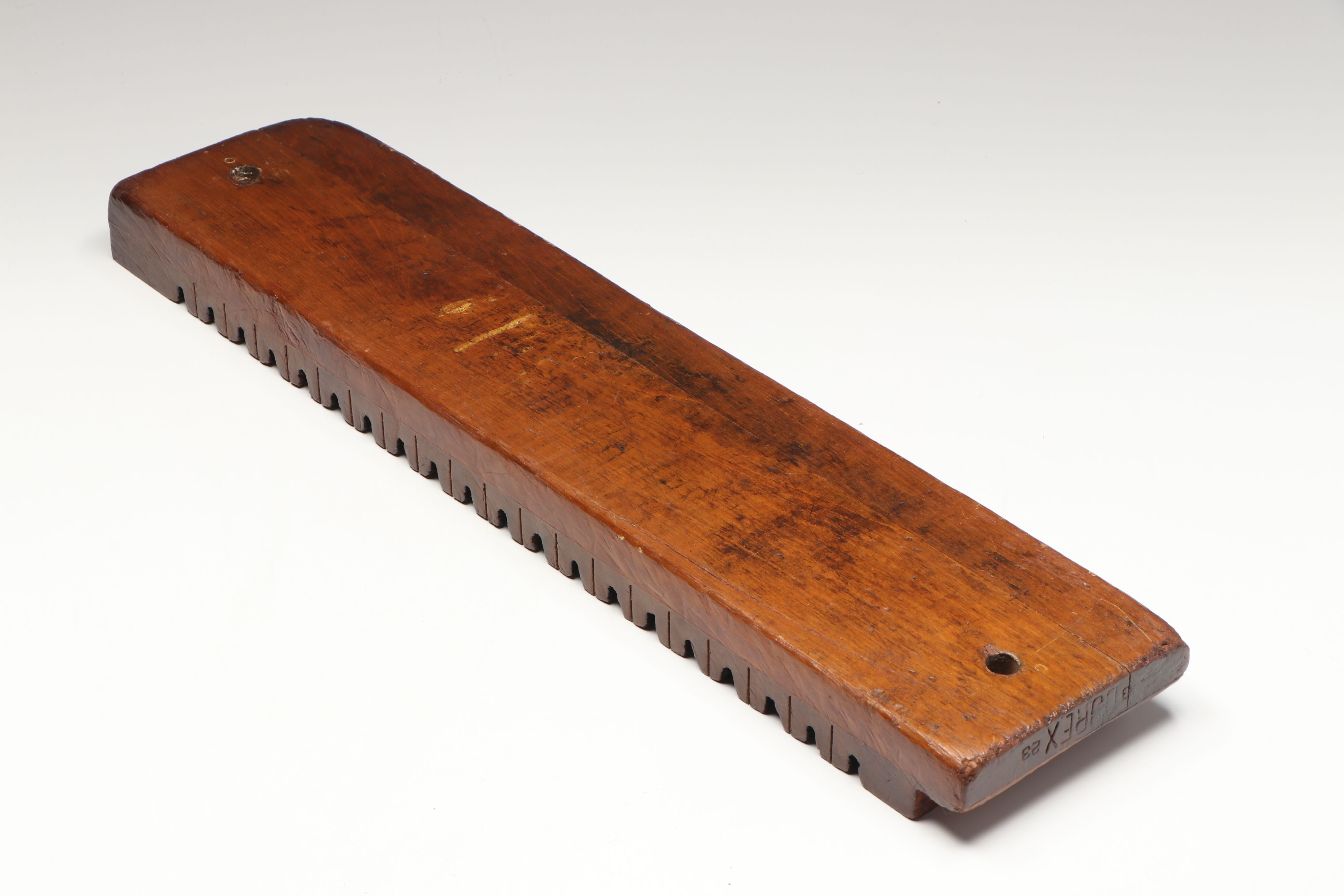 Durex and Other Carved Wooden Cigar Press Molds