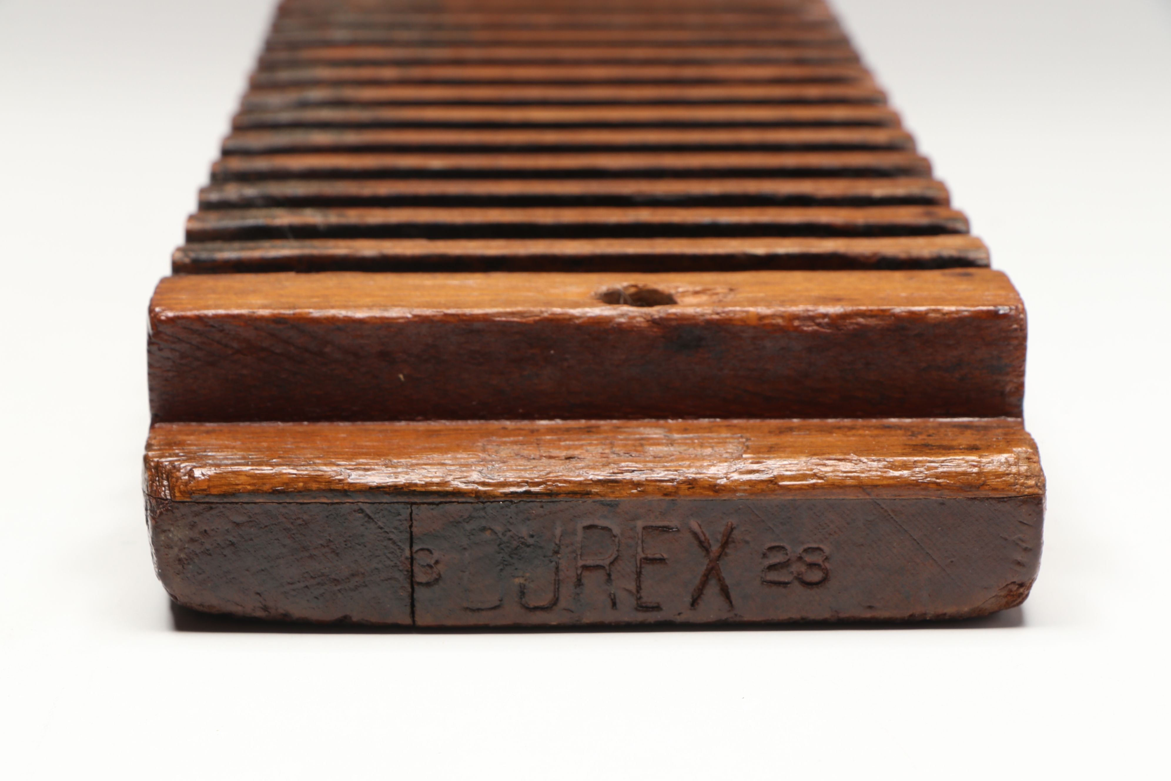 Durex and Other Carved Wooden Cigar Press Molds