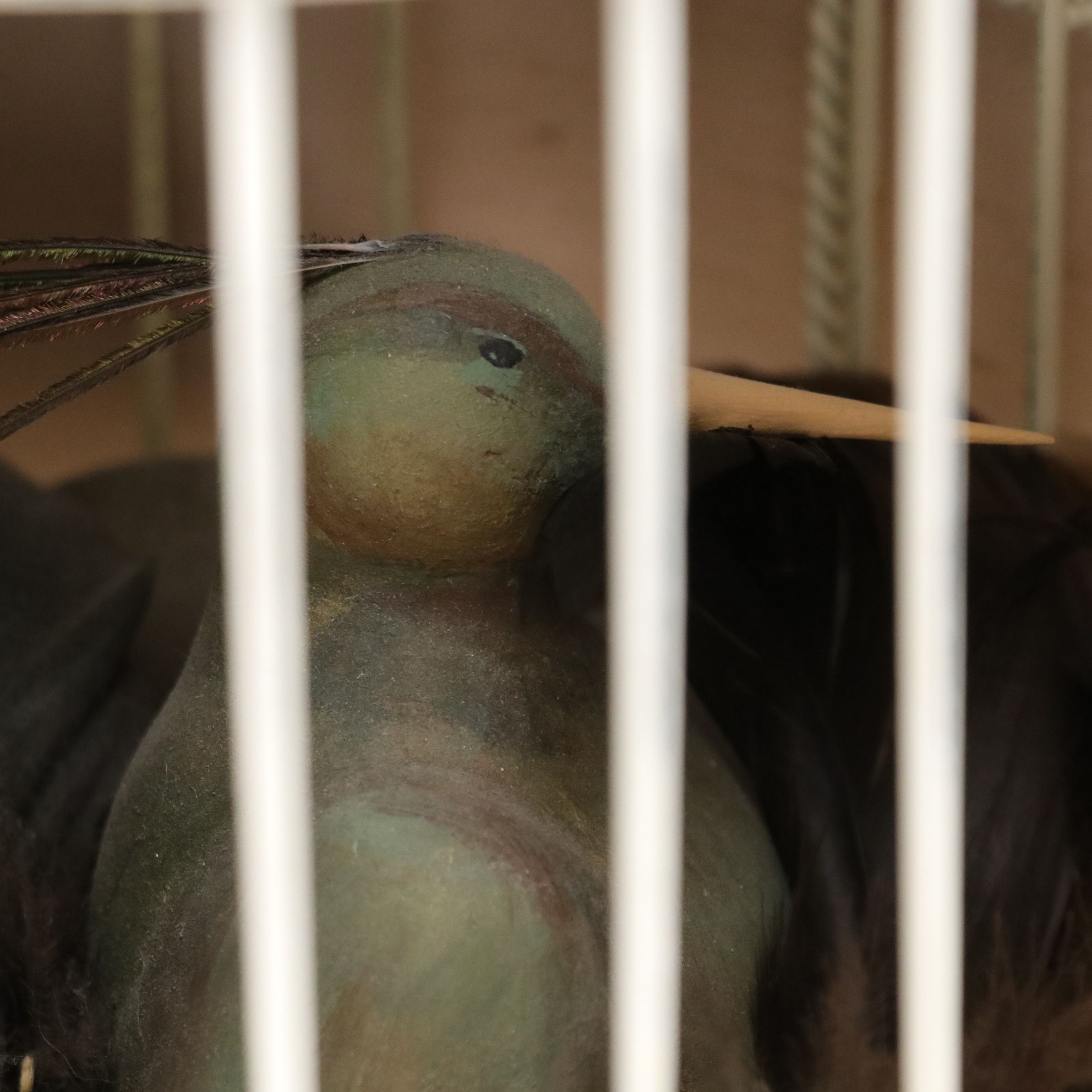 Victorian Style Handmade Birdcage Crinoline Doll