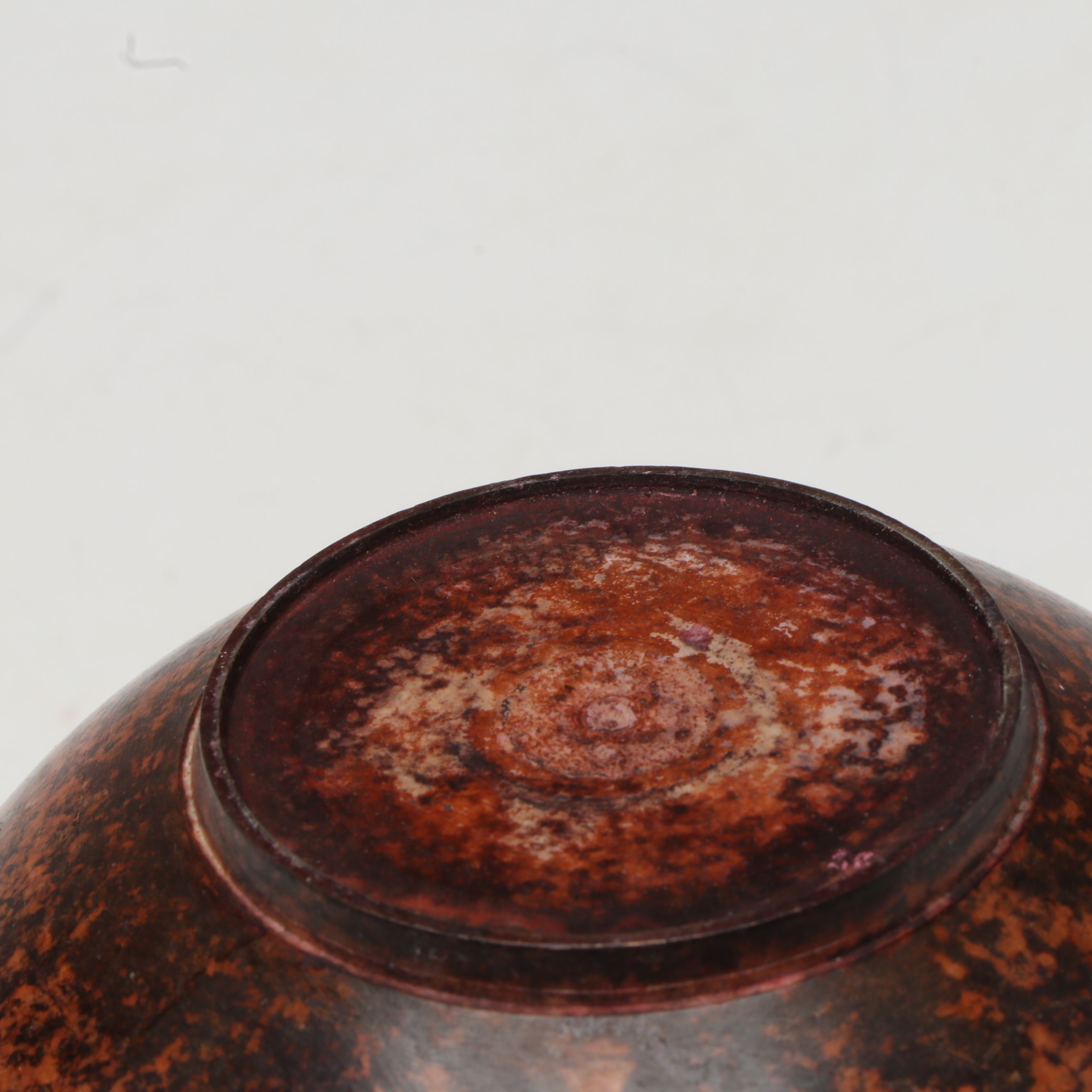 Patinated Metal Amphora Vase