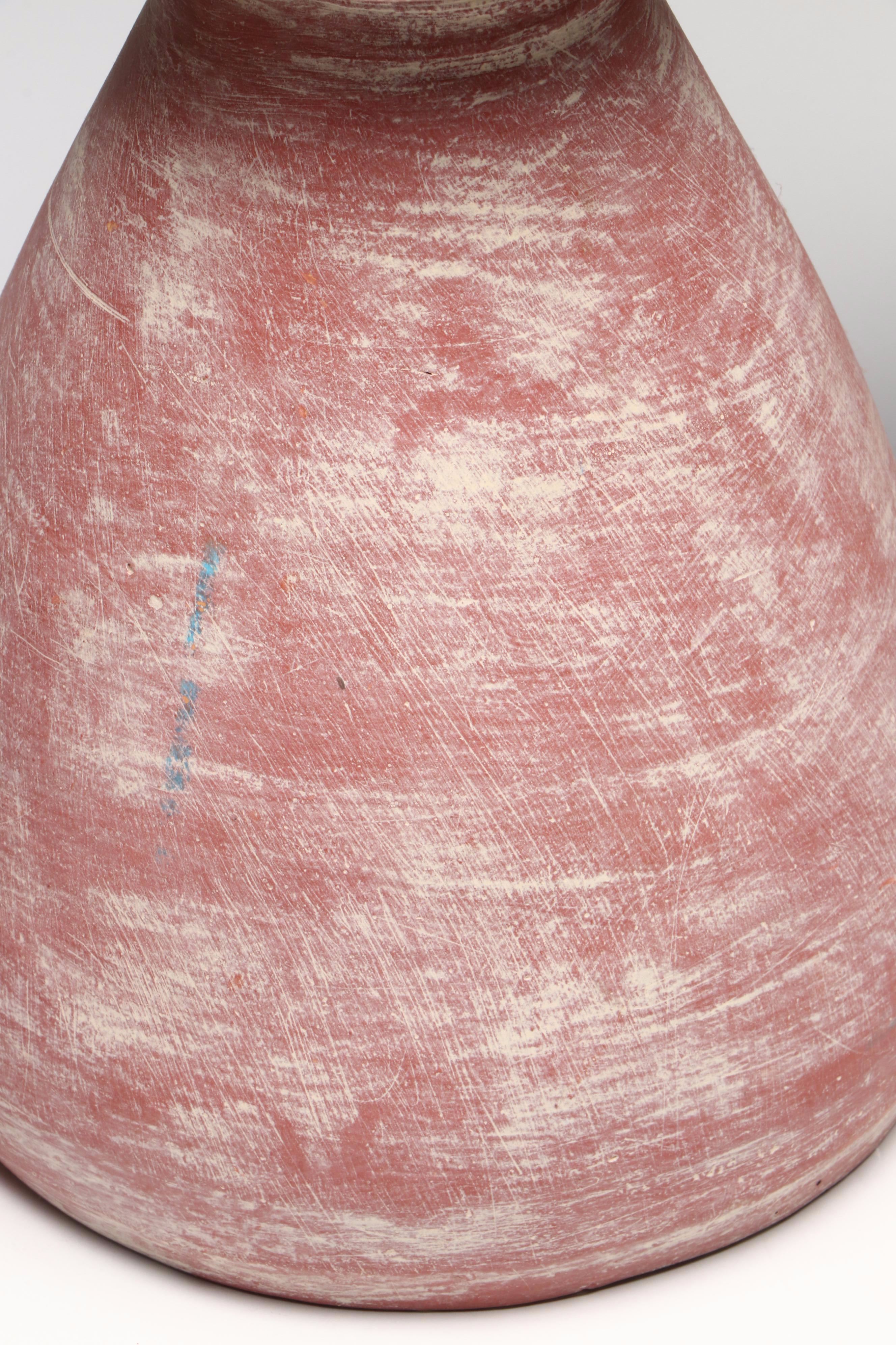 Rustic Unglazed Ceramic Candle Holders