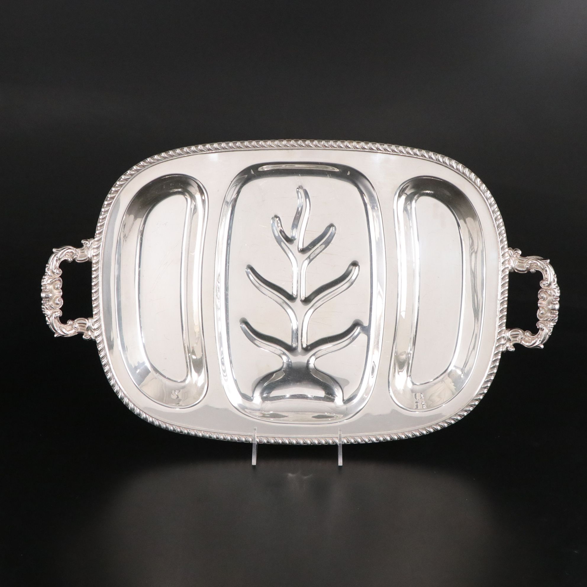 Silver Plate Platters and Serving Dishes