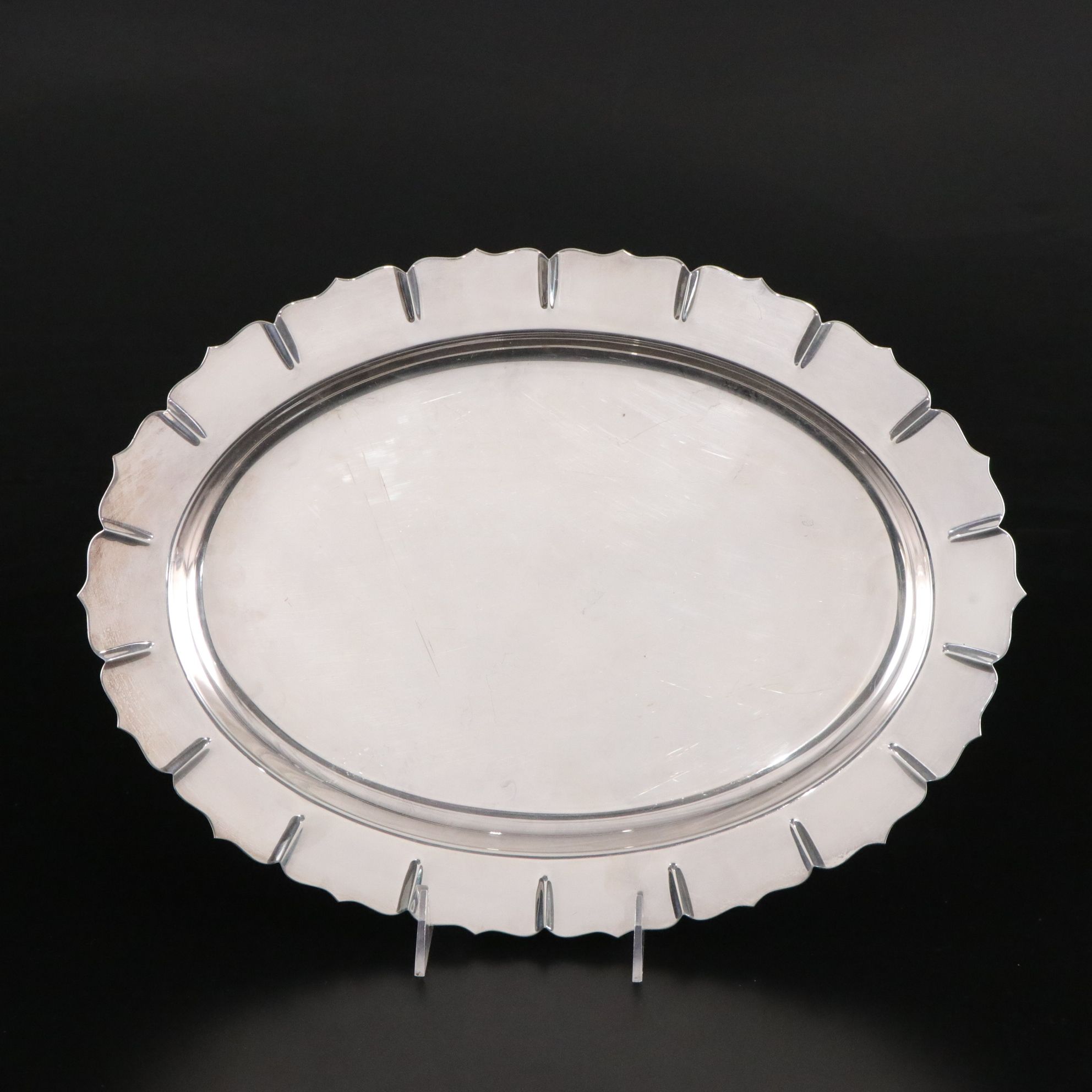 Silver Plate Platters and Serving Dishes