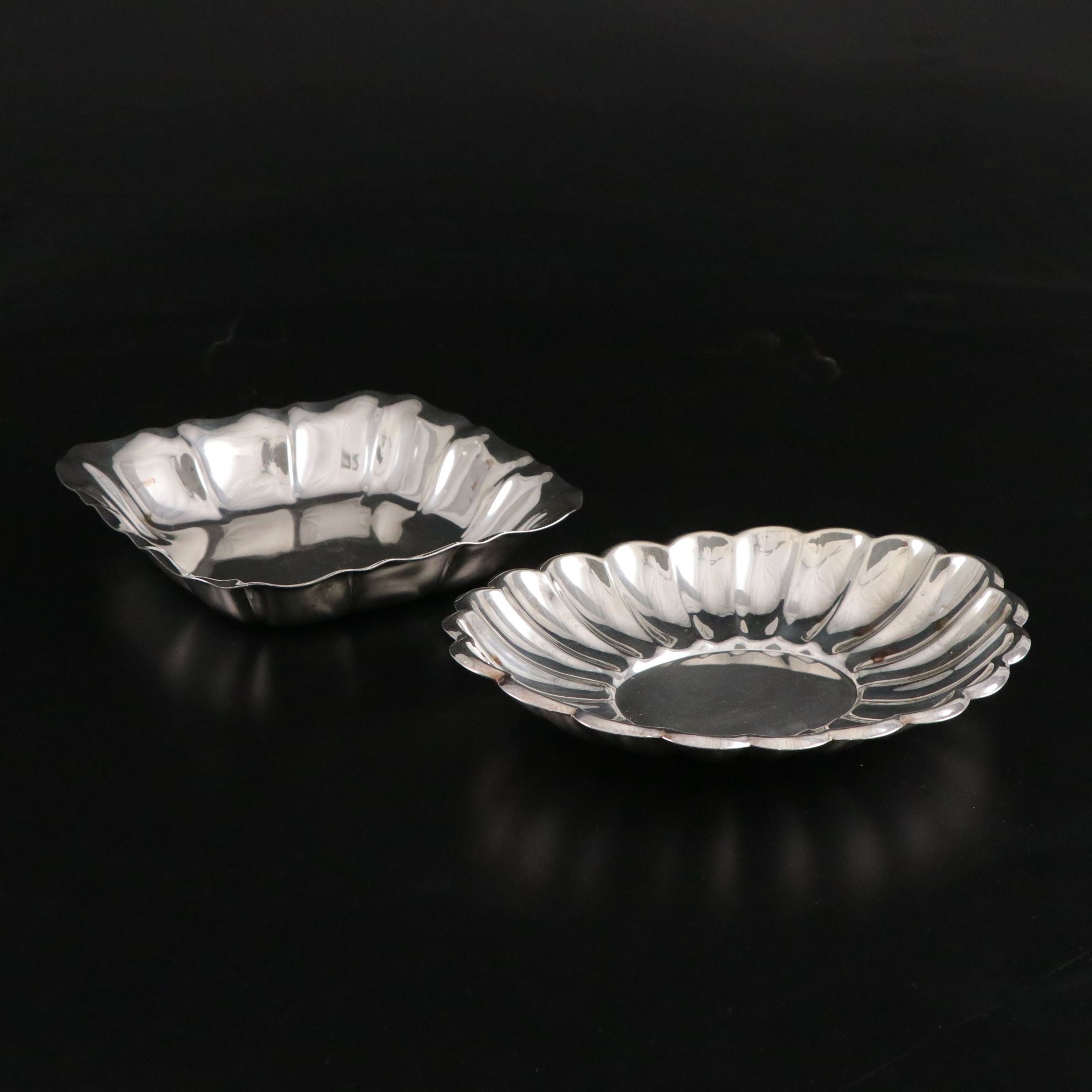 Silver Plate Platters and Serving Dishes