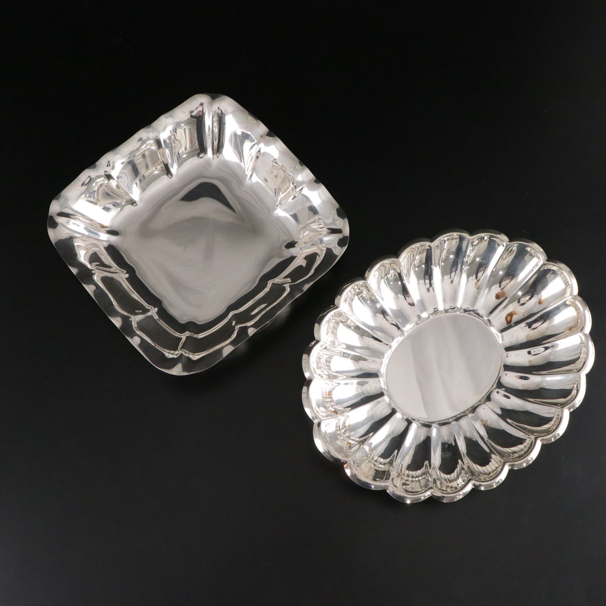 Silver Plate Platters and Serving Dishes