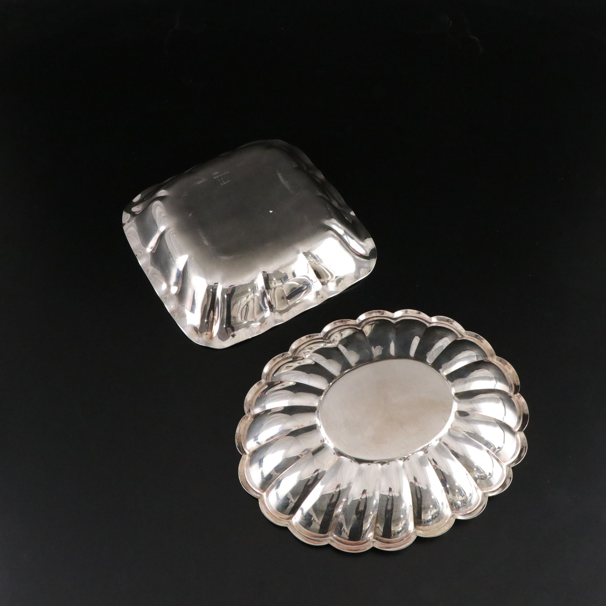 Silver Plate Platters and Serving Dishes