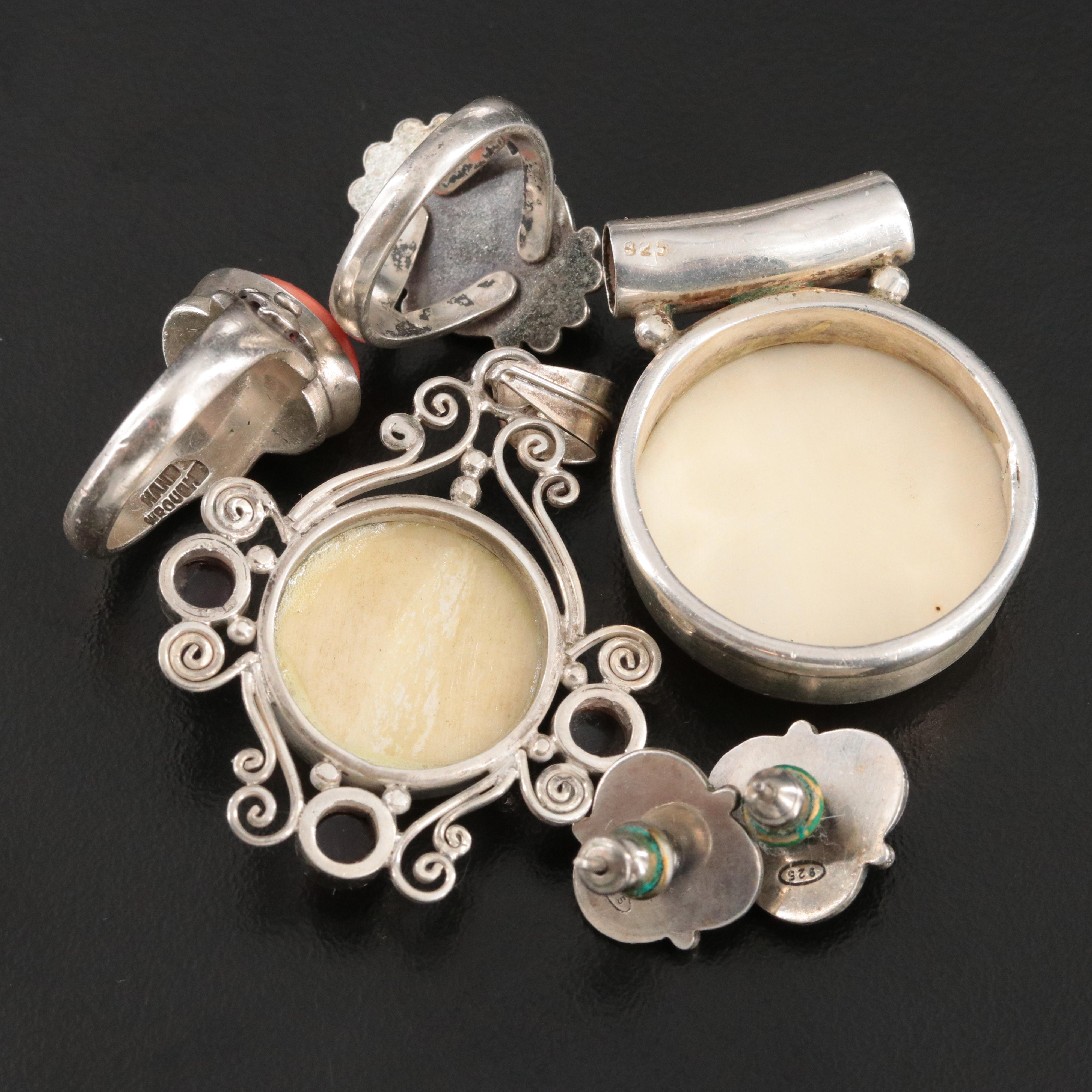 Moon, Bone and Sterling Featured in Jewelry Collection