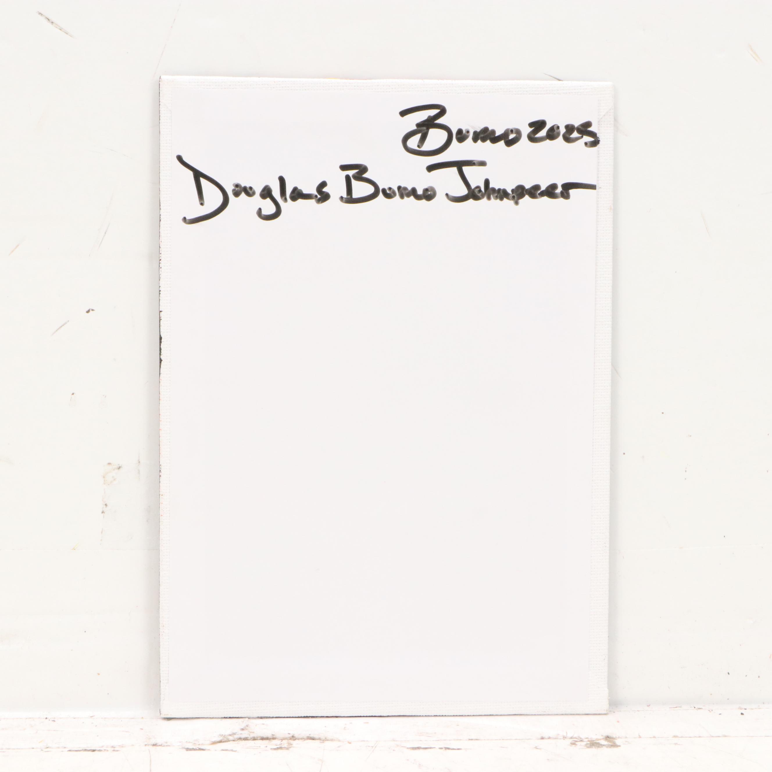 Doug "Bumo" Johnpeer Sunset Landscape Oil Painting, 2025