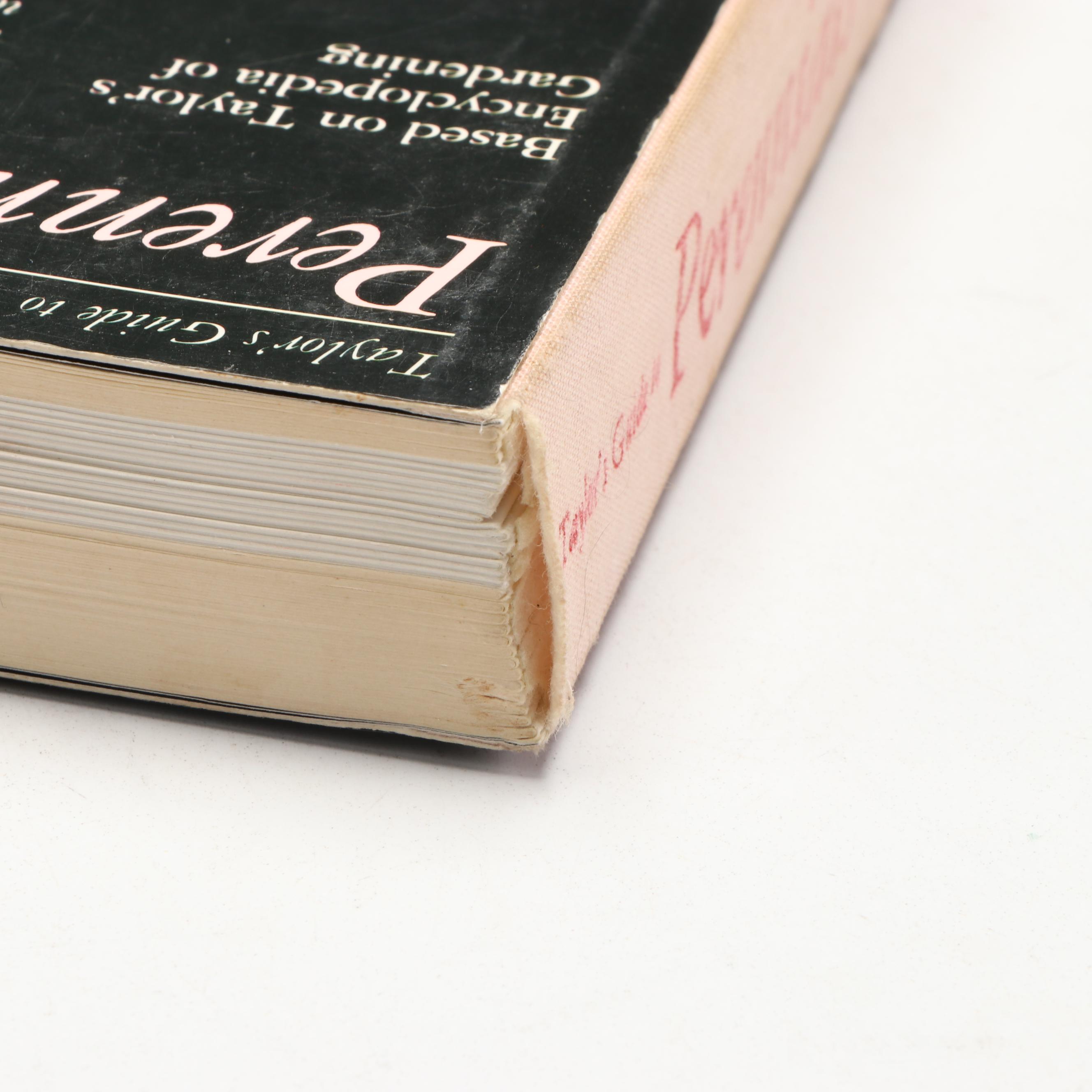 "Perennials," "Natural Gardening," and More "Taylor's Guide" Gardening Books