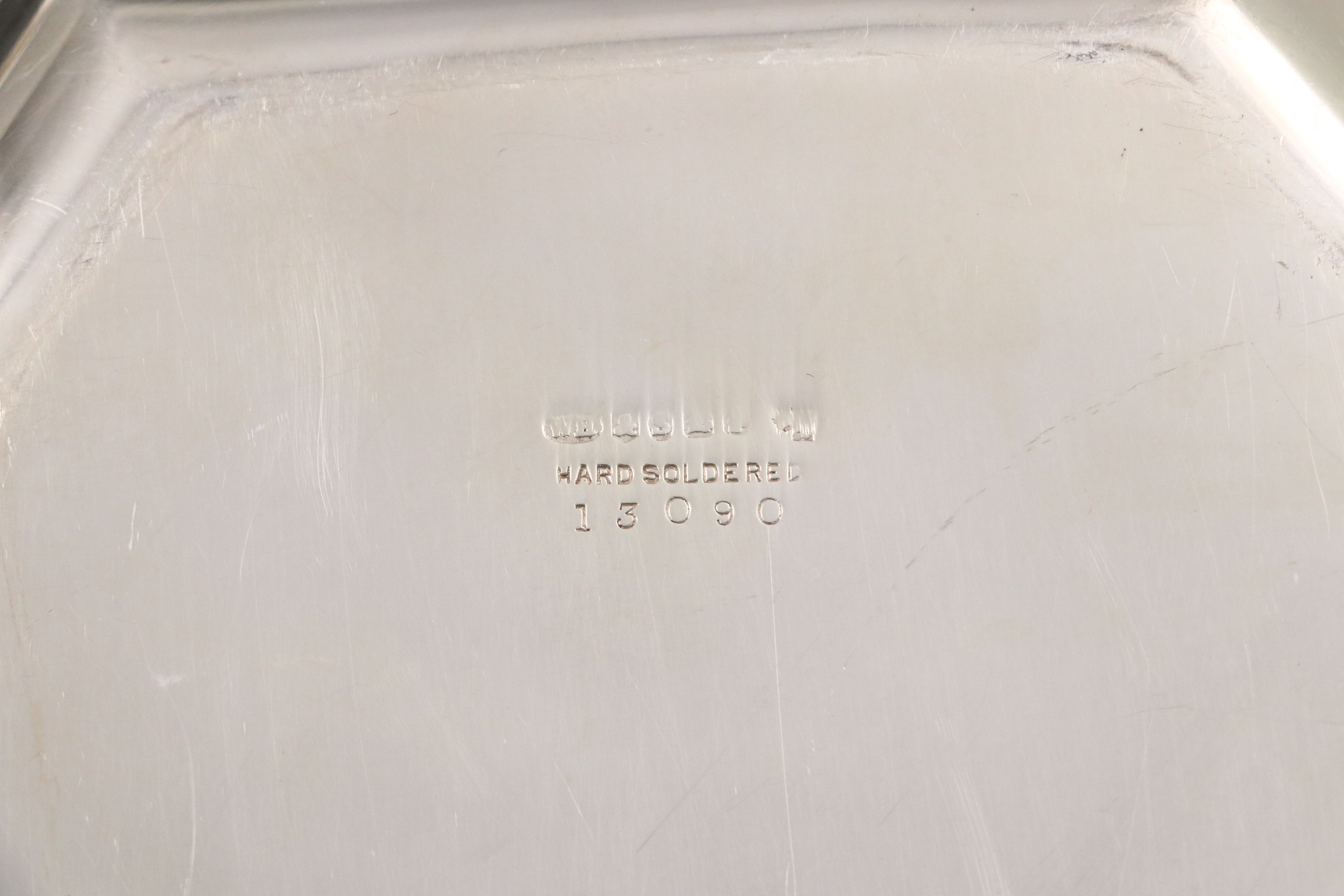 Reed & Barton Oval Serving Platter with Assorted Silver Plate Serveware