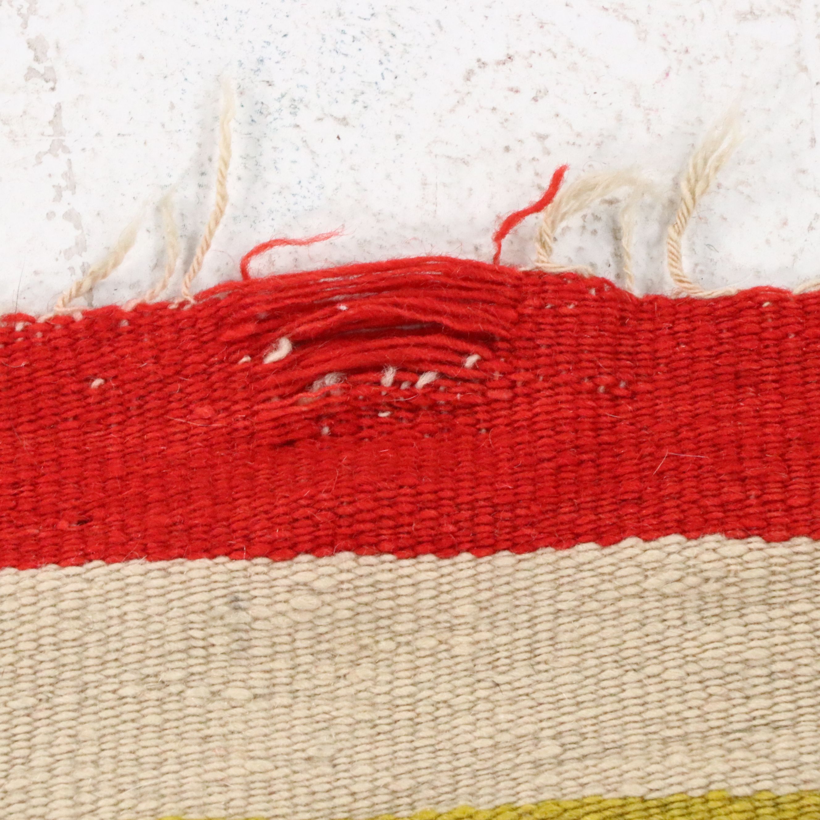 4'5 x 6'7 Handwoven Mexican Oaxaca Area Rug