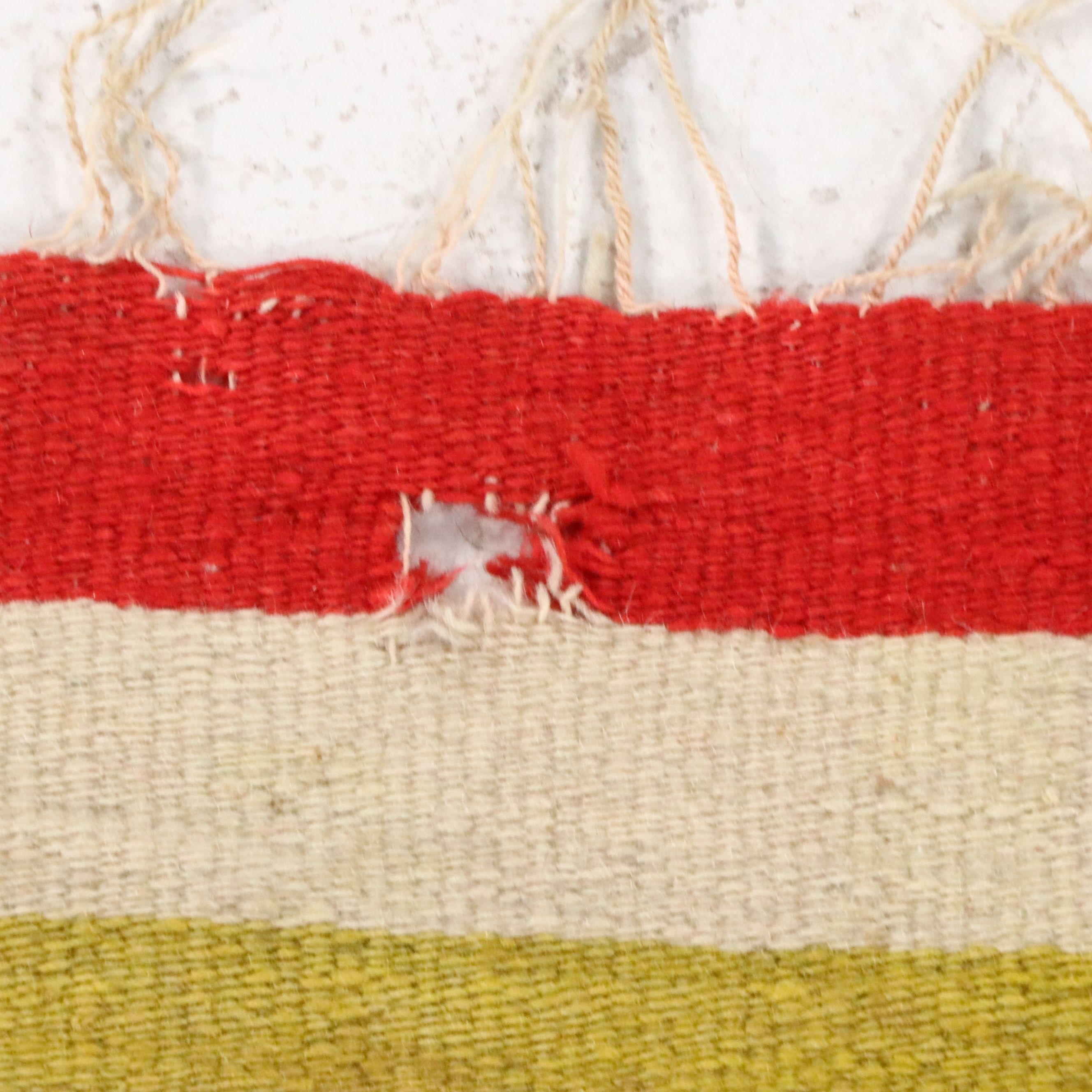 4'5 x 6'7 Handwoven Mexican Oaxaca Area Rug