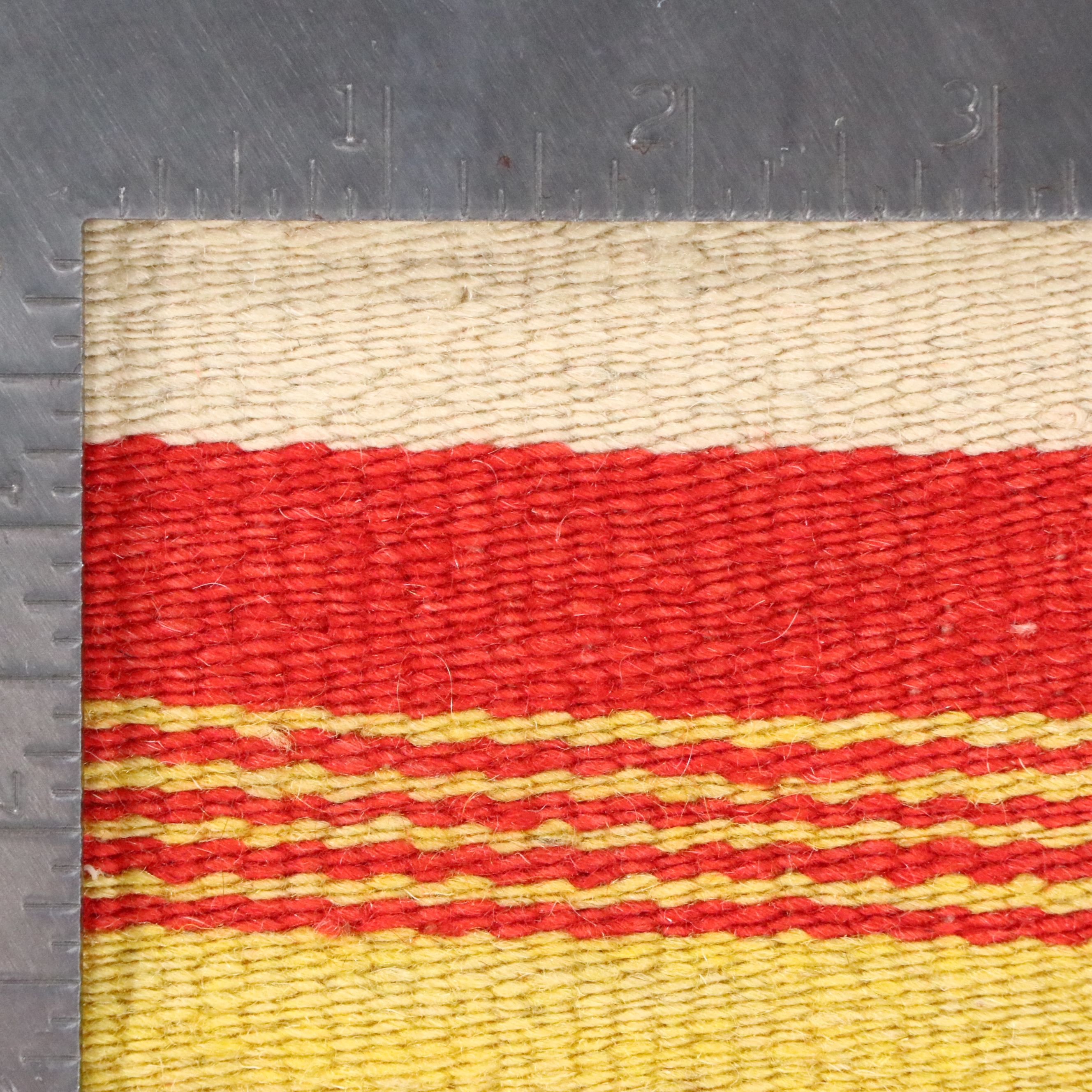 4'5 x 6'7 Handwoven Mexican Oaxaca Area Rug