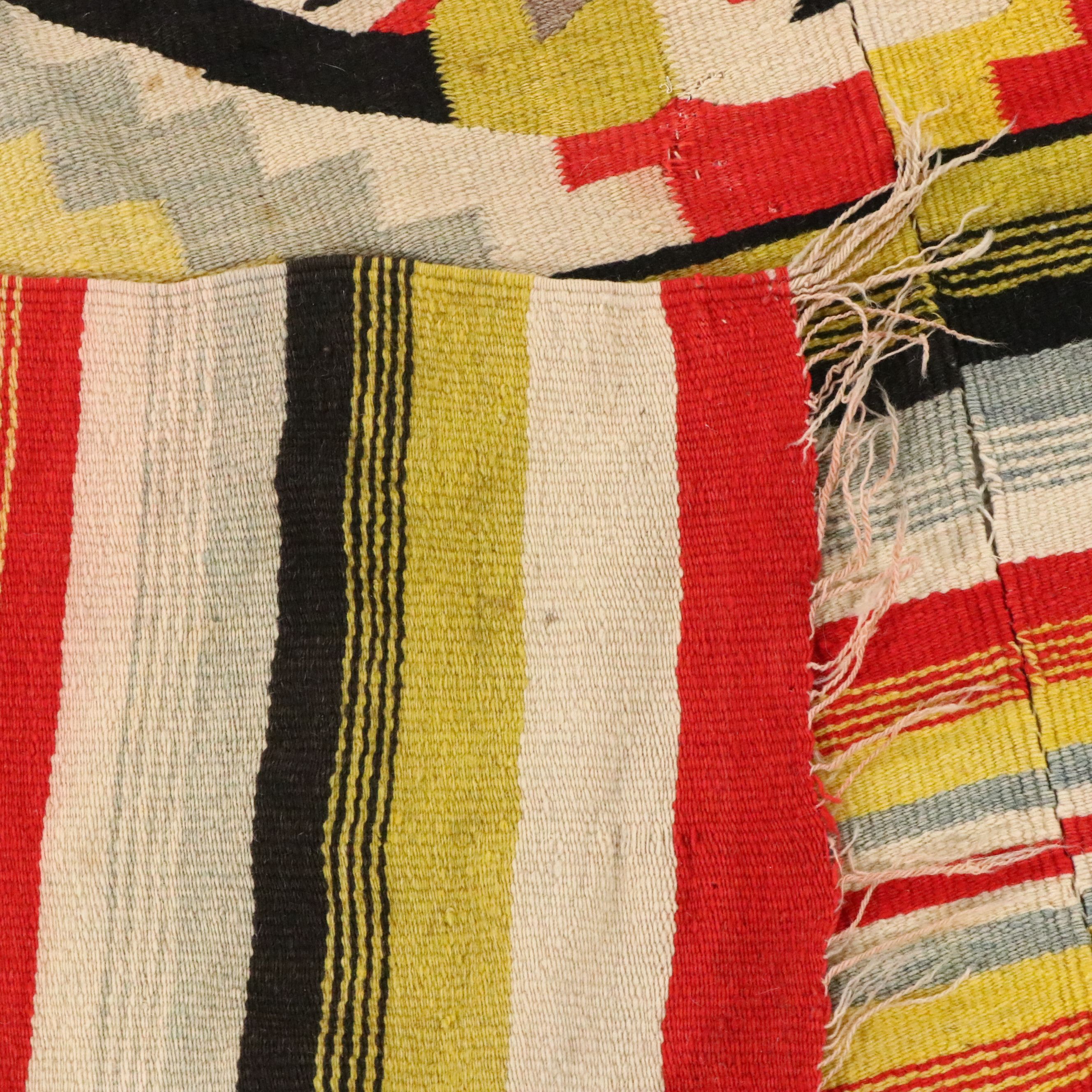 4'5 x 6'7 Handwoven Mexican Oaxaca Area Rug